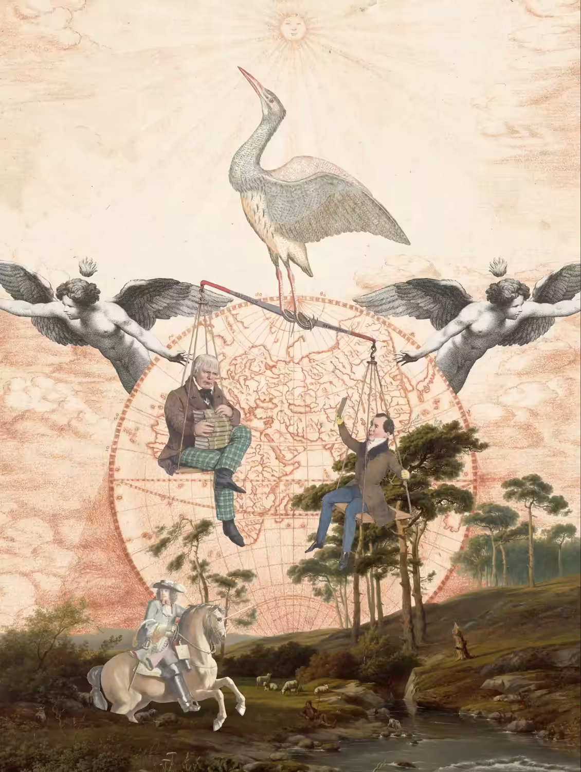 CARRIED BY THE STORK