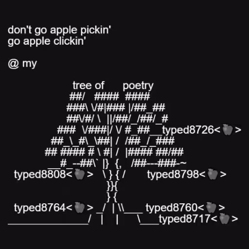 don't go apple picki...