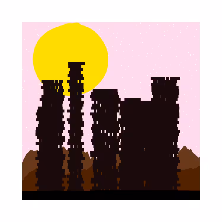 Abstraction of building #13
