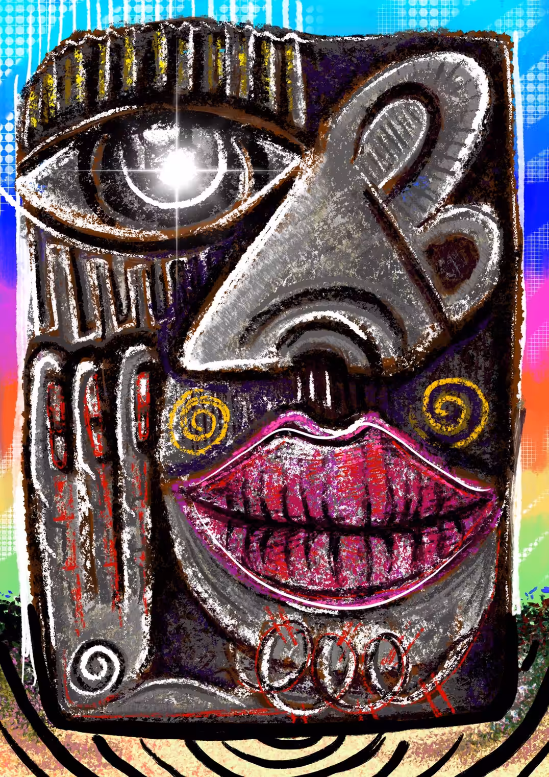 Mr. HEAD No.120 (ฺOn The Rock )