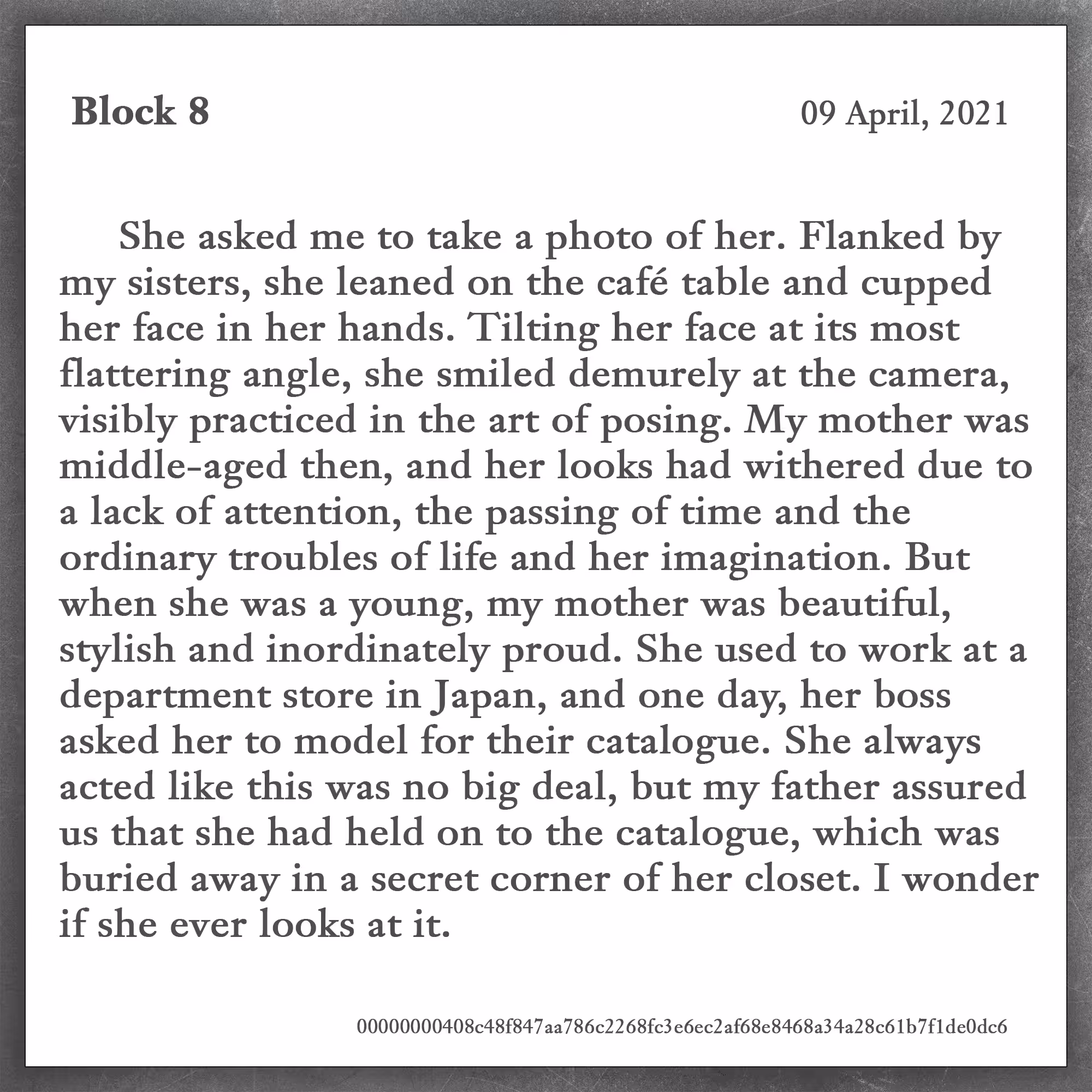 Few Understand [Block 8]
