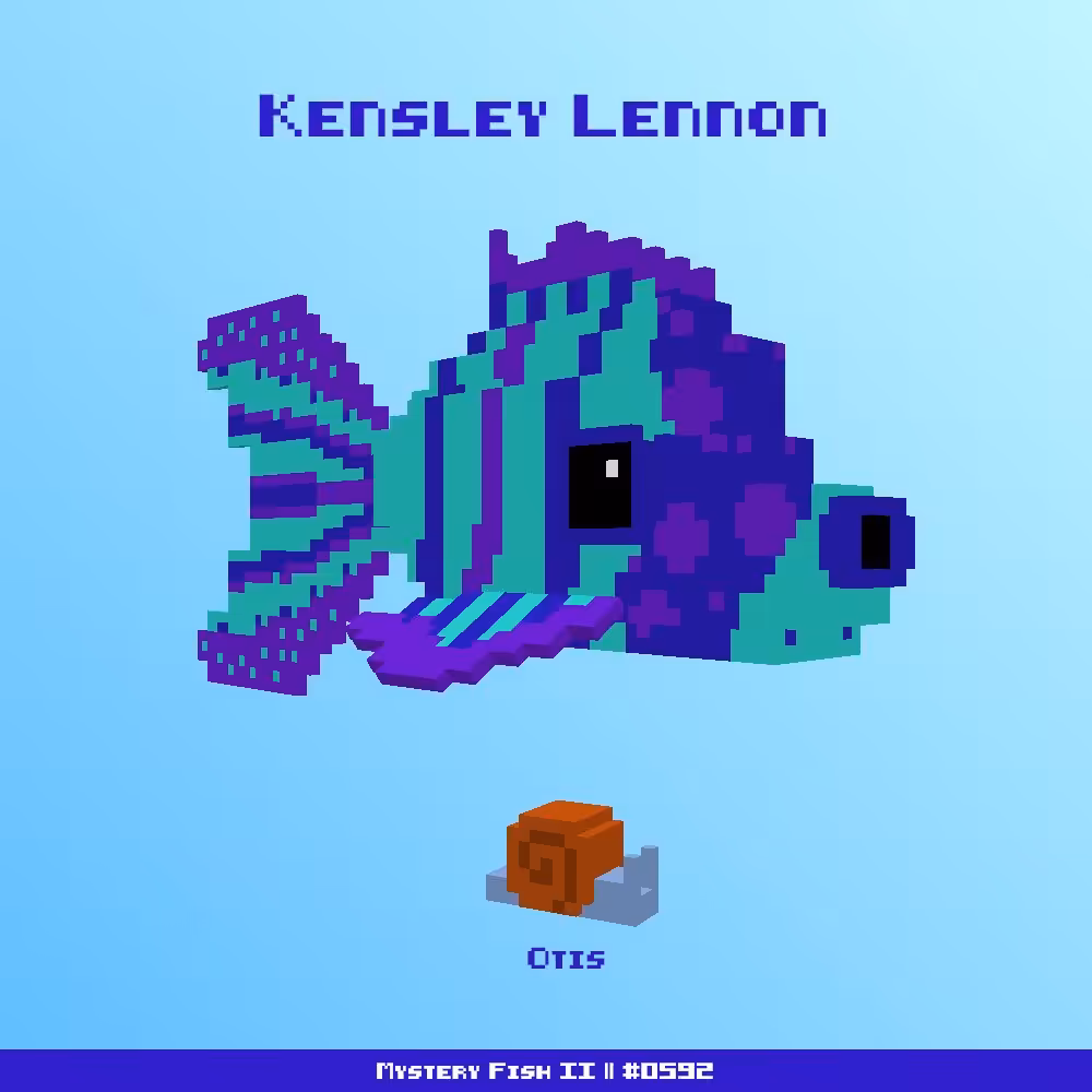 Kensley Lennon :: Mystery Fish 0592/1000 