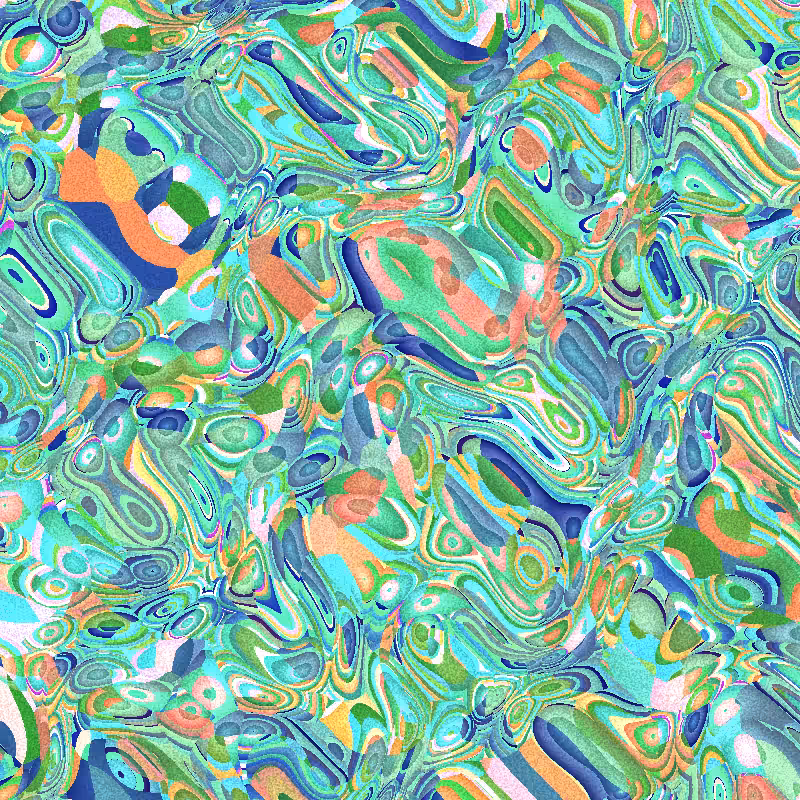 Voronoise Painting #17