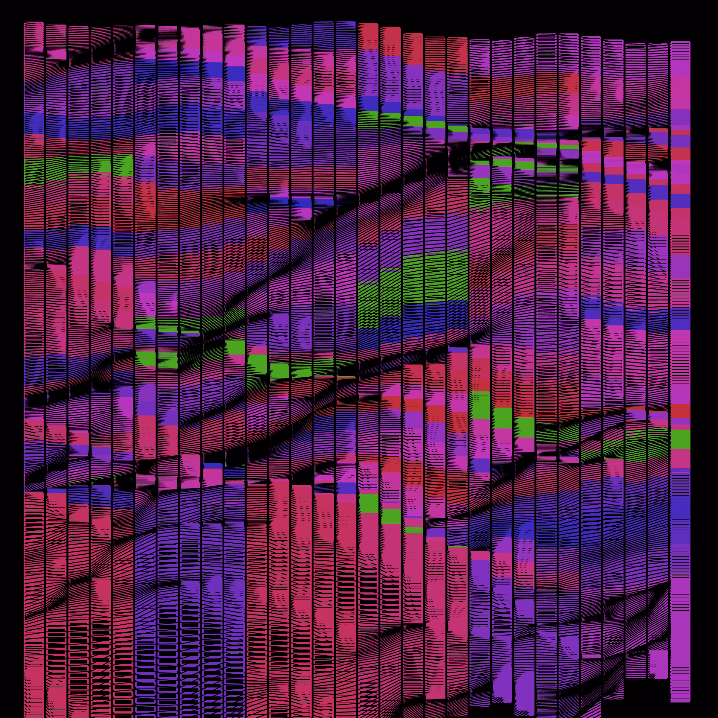 Rainbow mountains #75