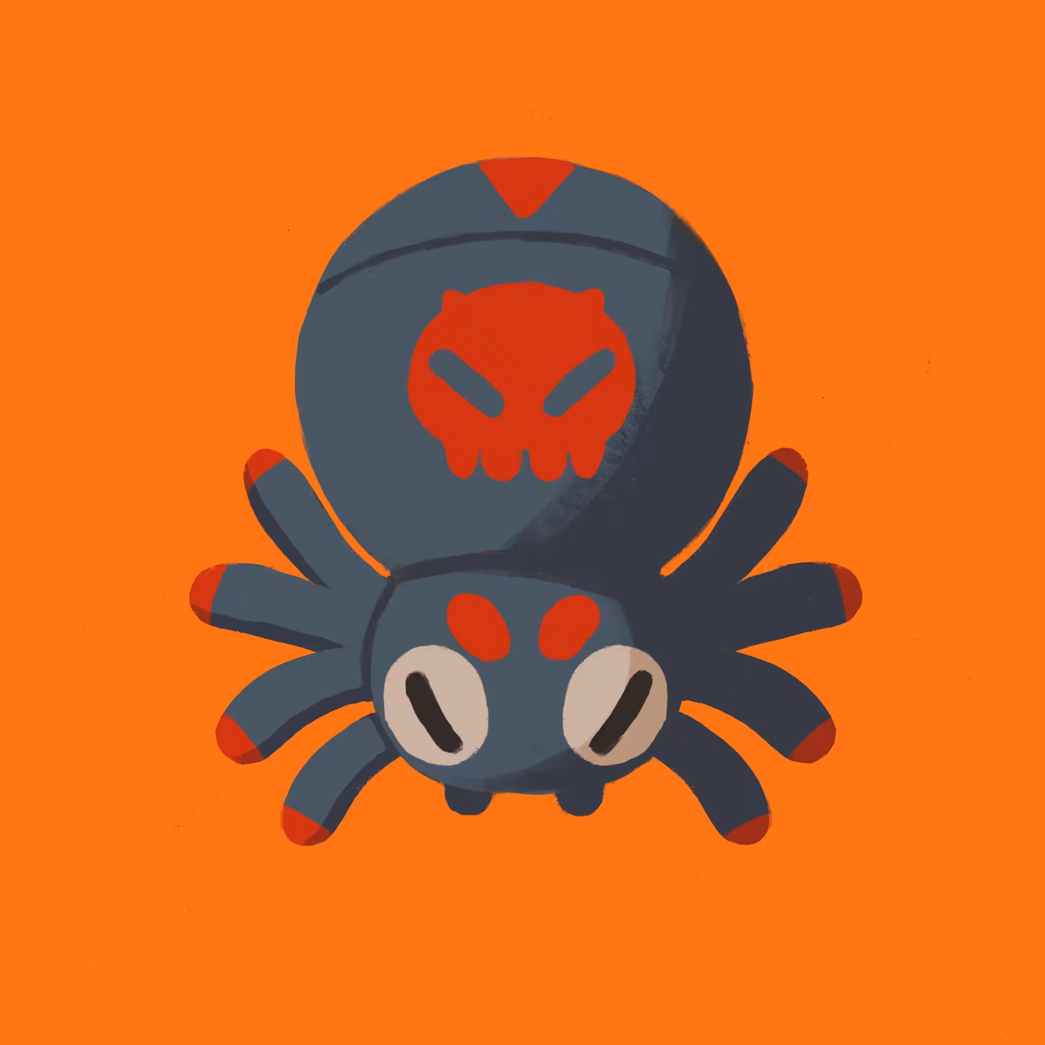 Red Skullback Widow