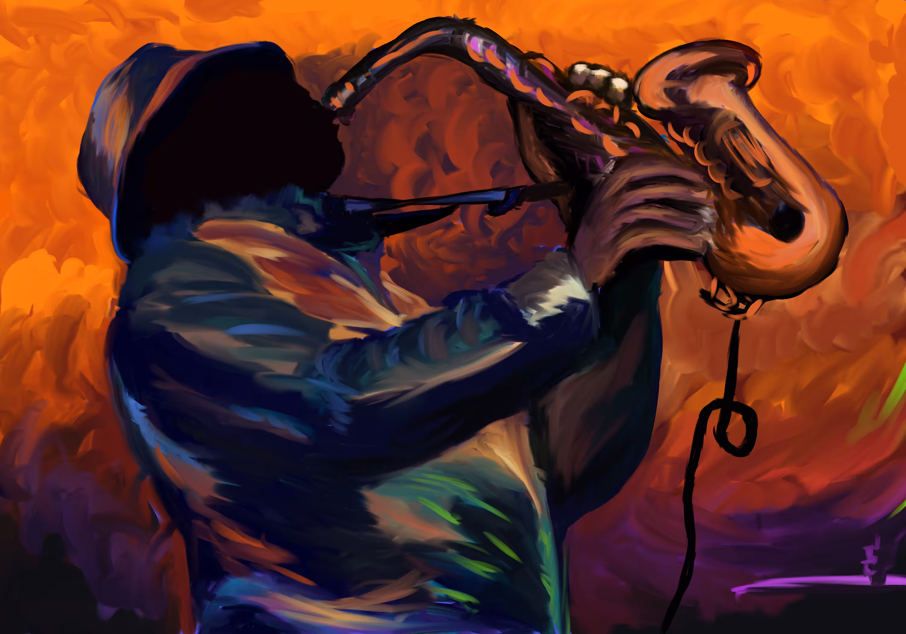 Hues & Sax