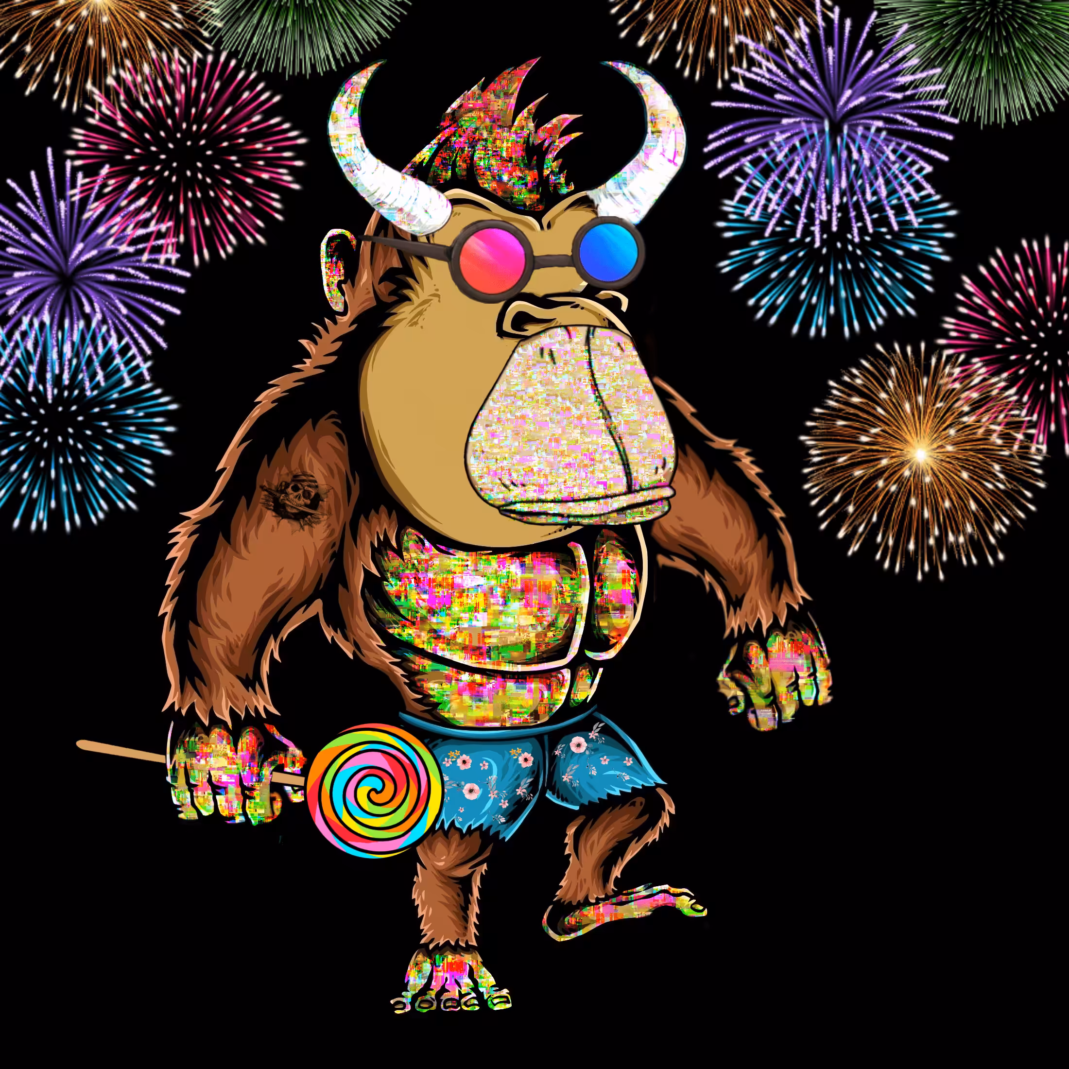 Hip Ass Ape #10
