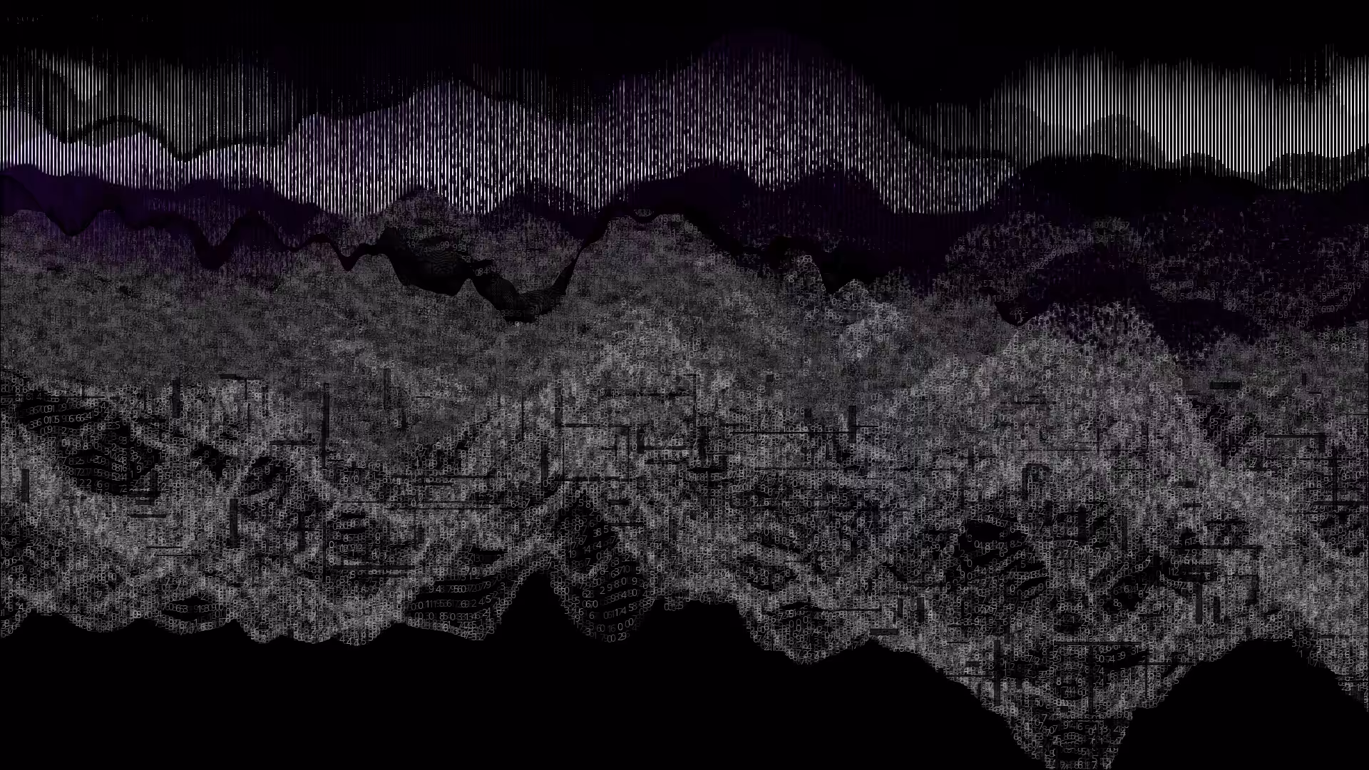 Pixel rain in a data landsacape #120