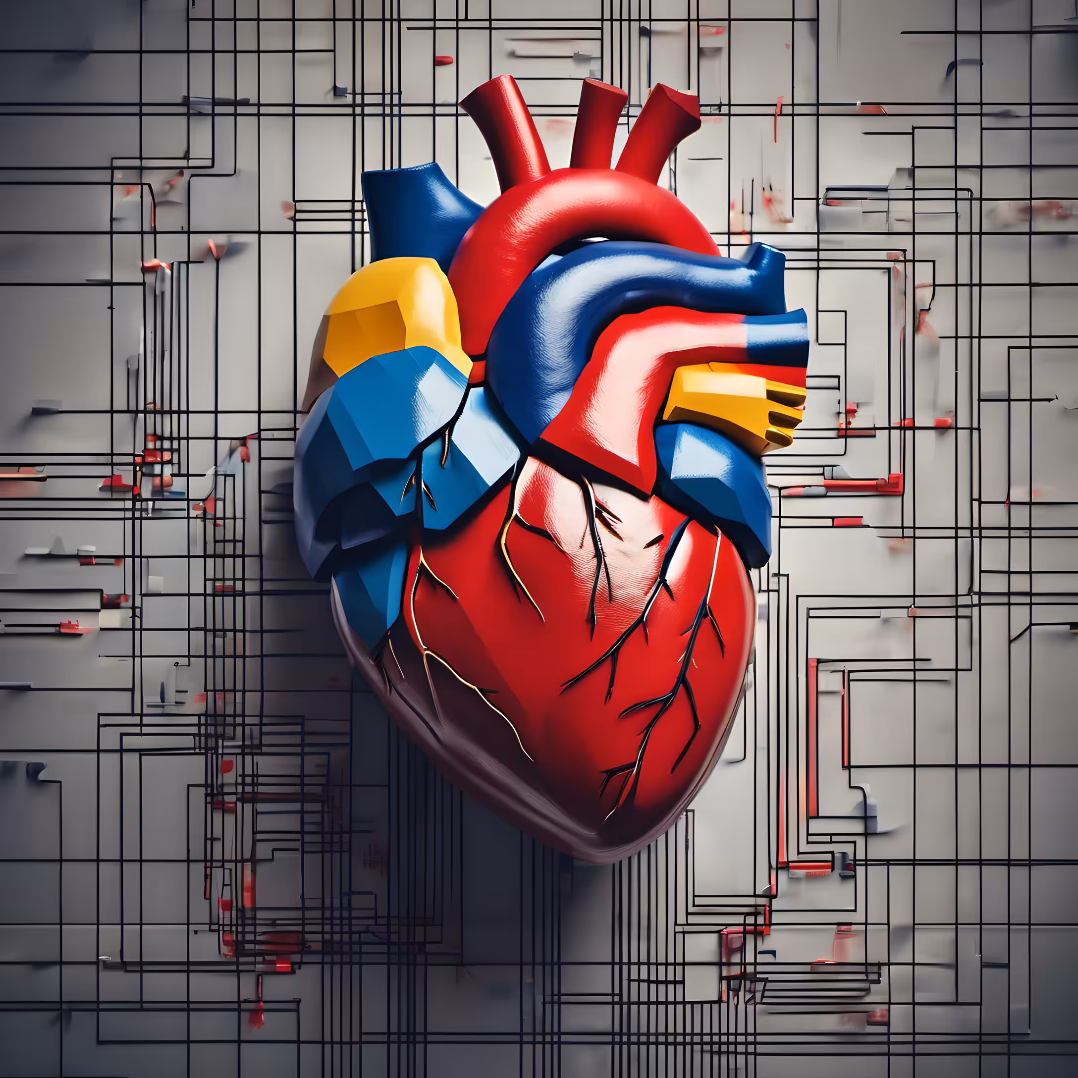 De Stijl My Beating Heart #27