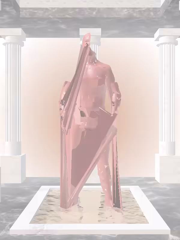HeavenComputer: The Indifferent Sealwax Red Man #7711