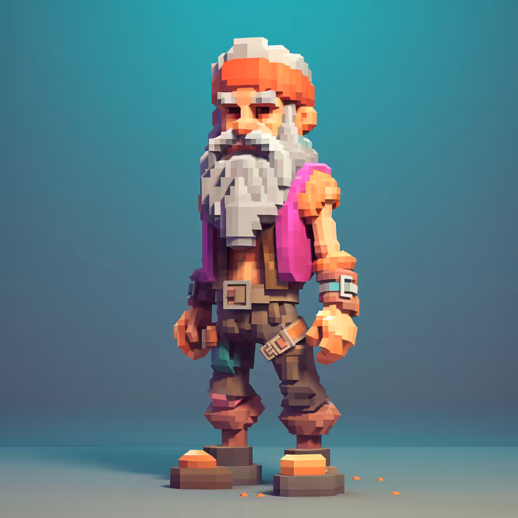 Tez Pixel Figure #118