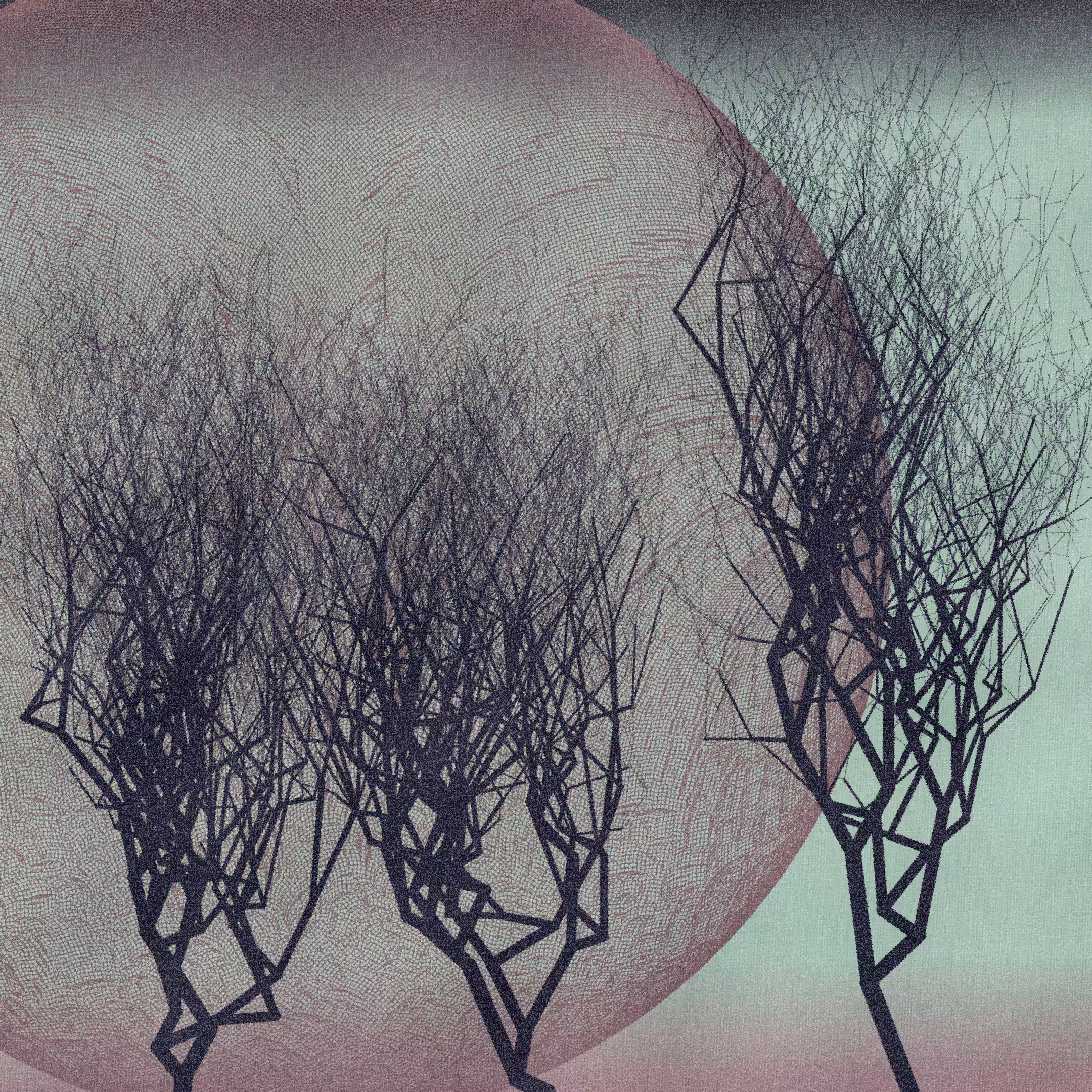 Three dead trees on earth #157