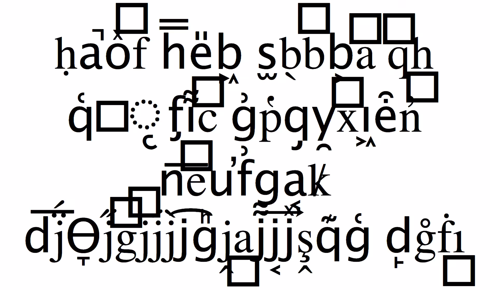 n̟ėu̳f͢gͮả̵̧̨̞̞͙͛͏̨̞̖̞̼̀k͑