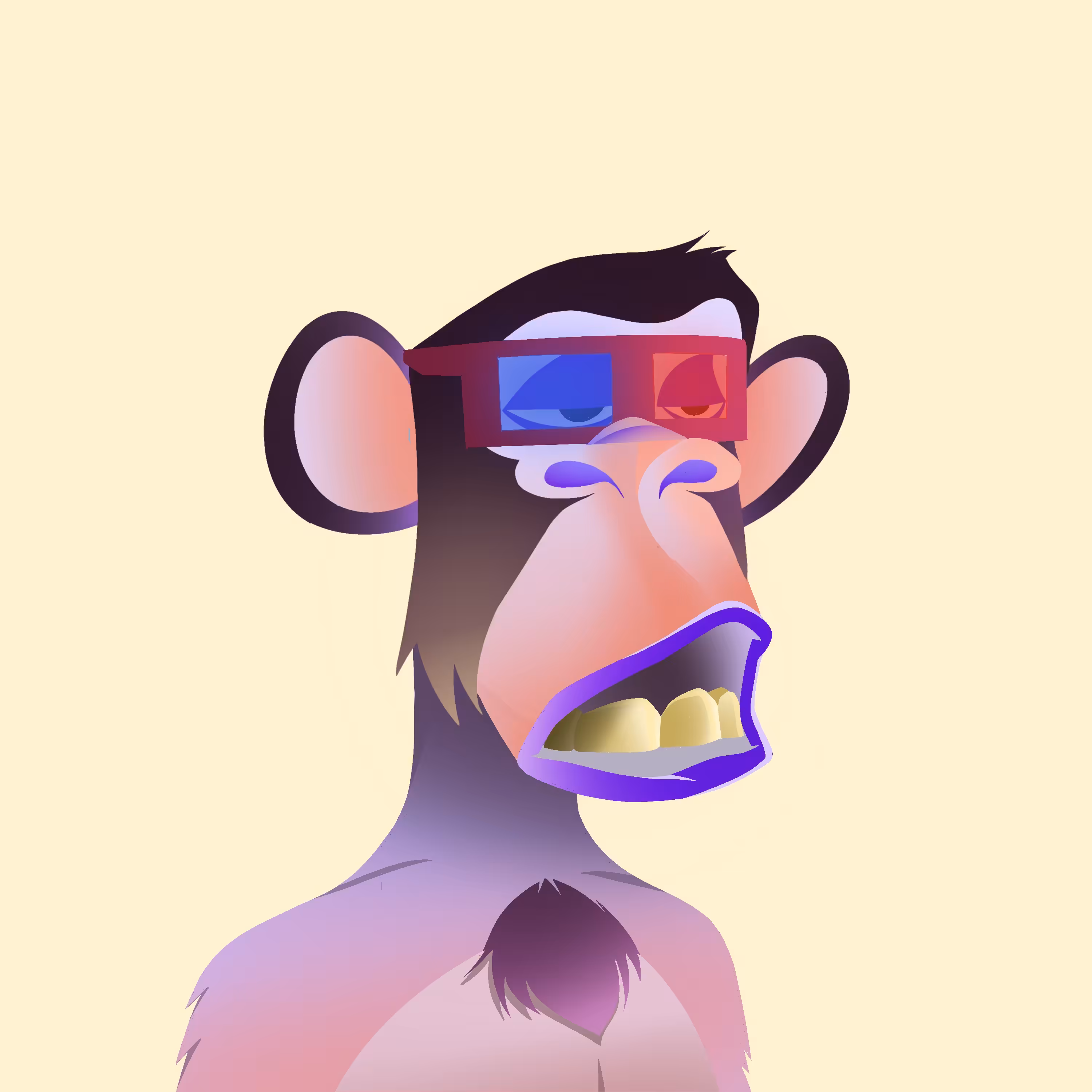 Colorful Ape #13