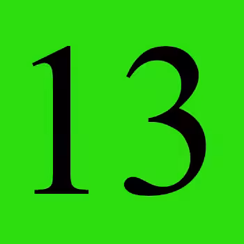 Bloot Numbers #13