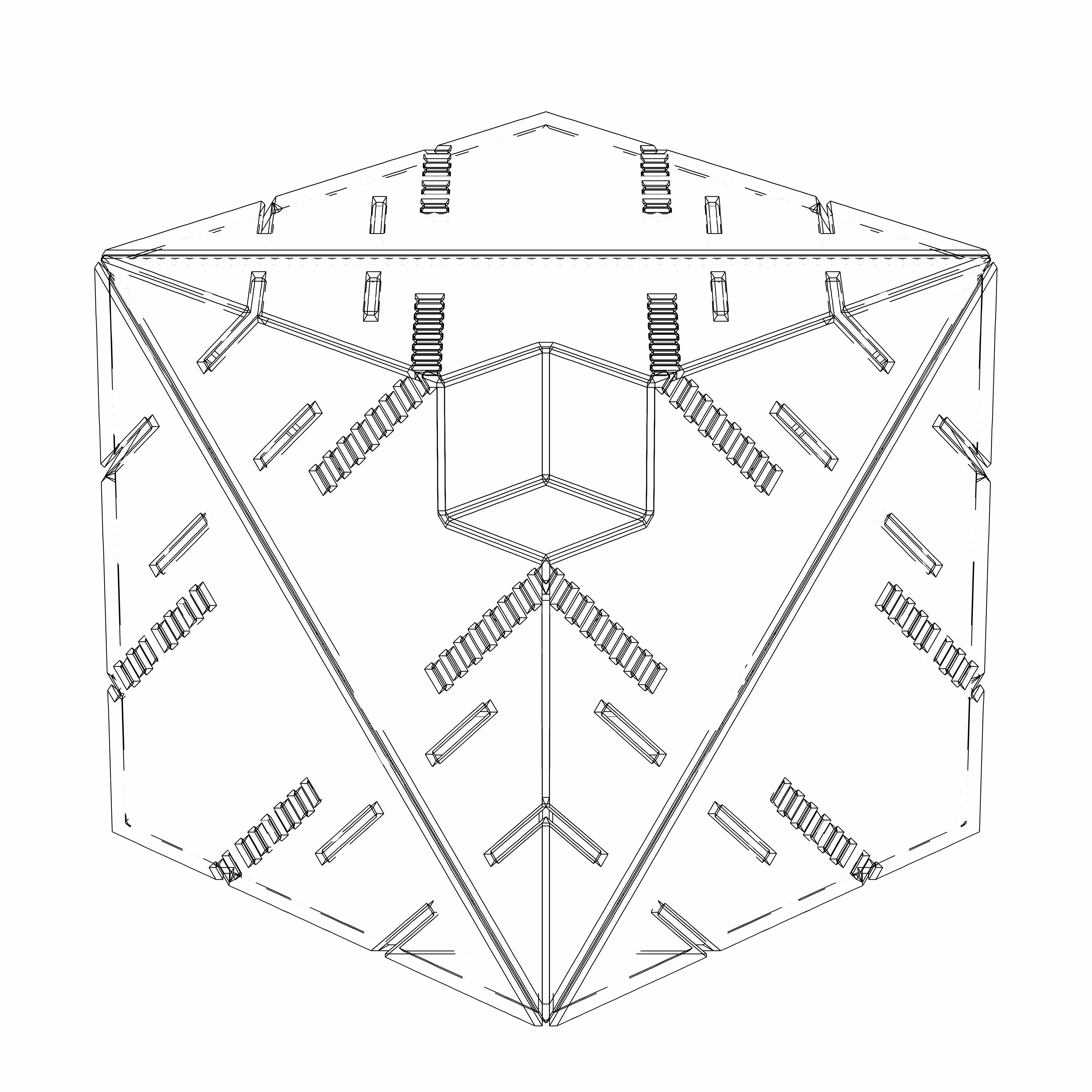 LL21 Alien Art Cube #703