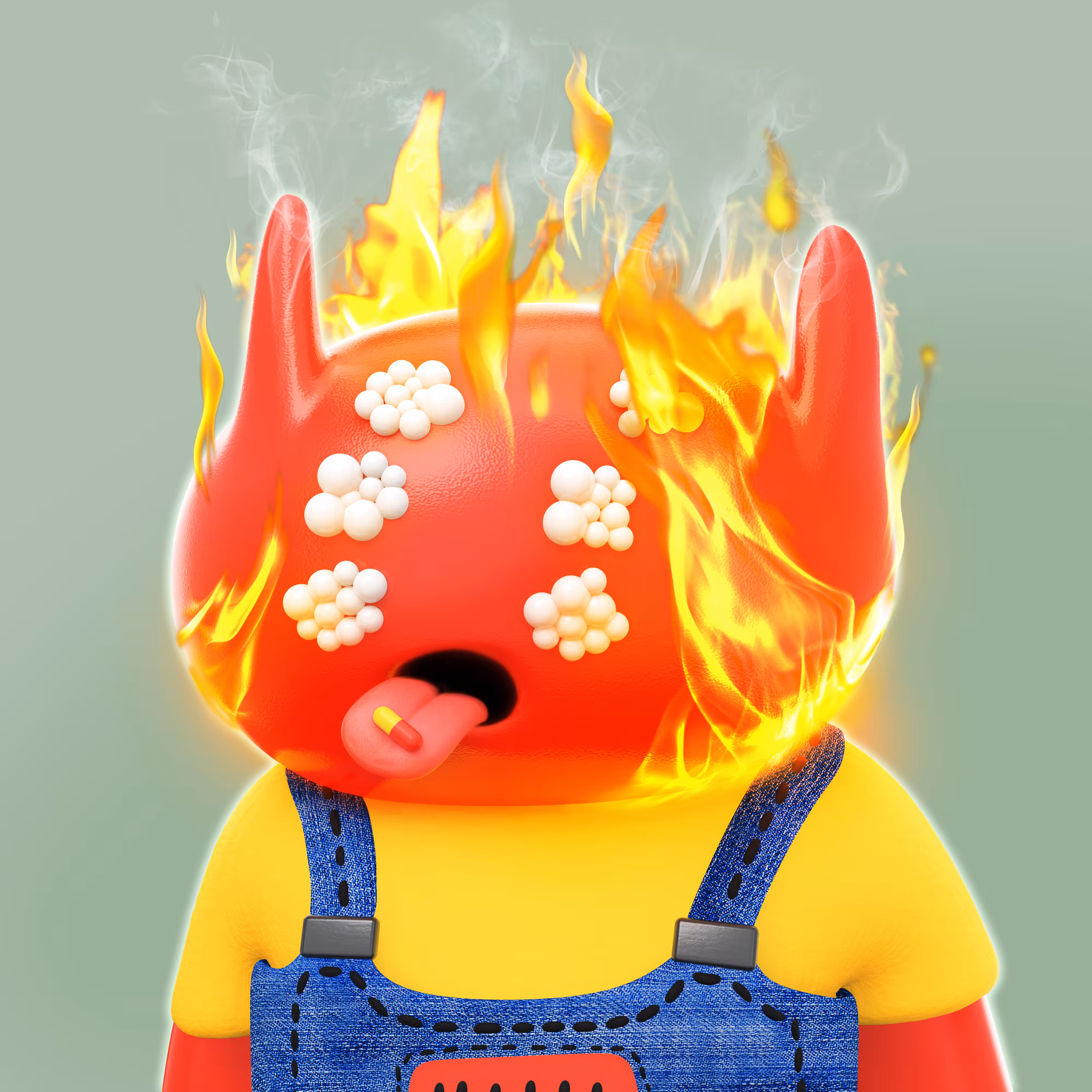 3D alien fren #8910