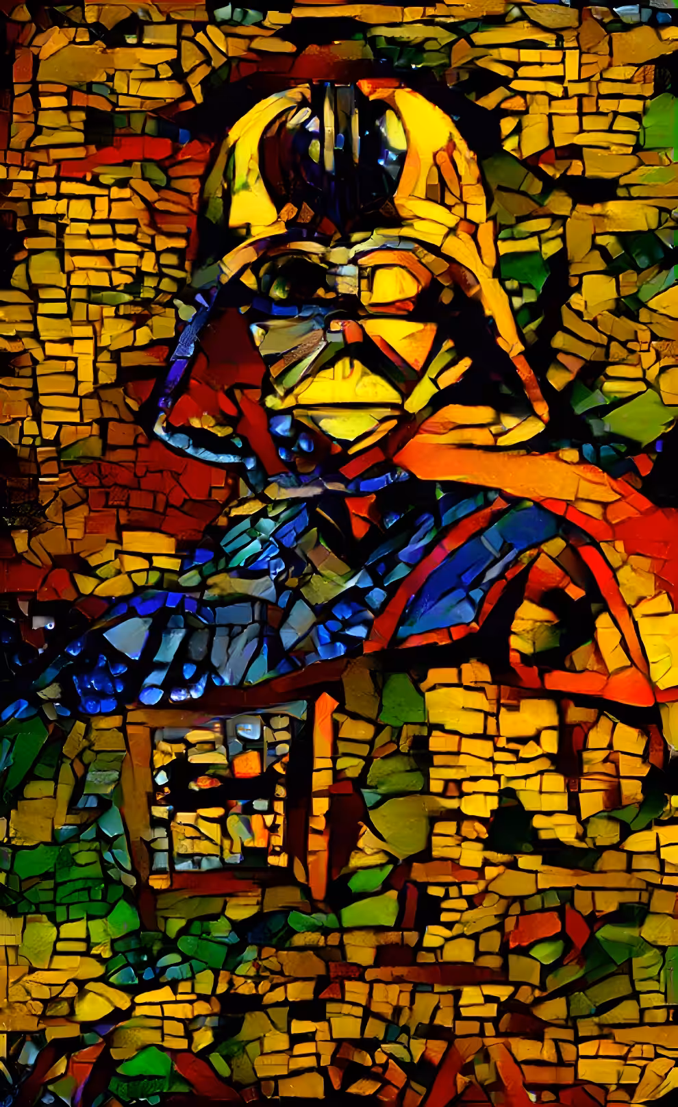 Stained Glass Legendz: Darth Vader