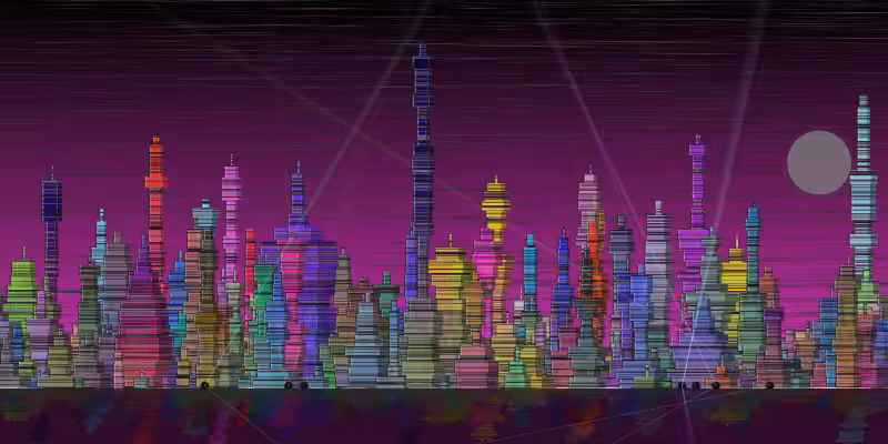 Fictional Cityscapes #126