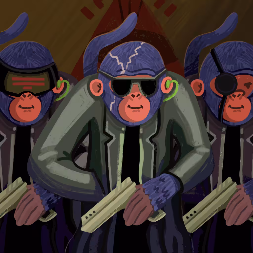 Bootleg Cyberpunk Ape Executives - #38