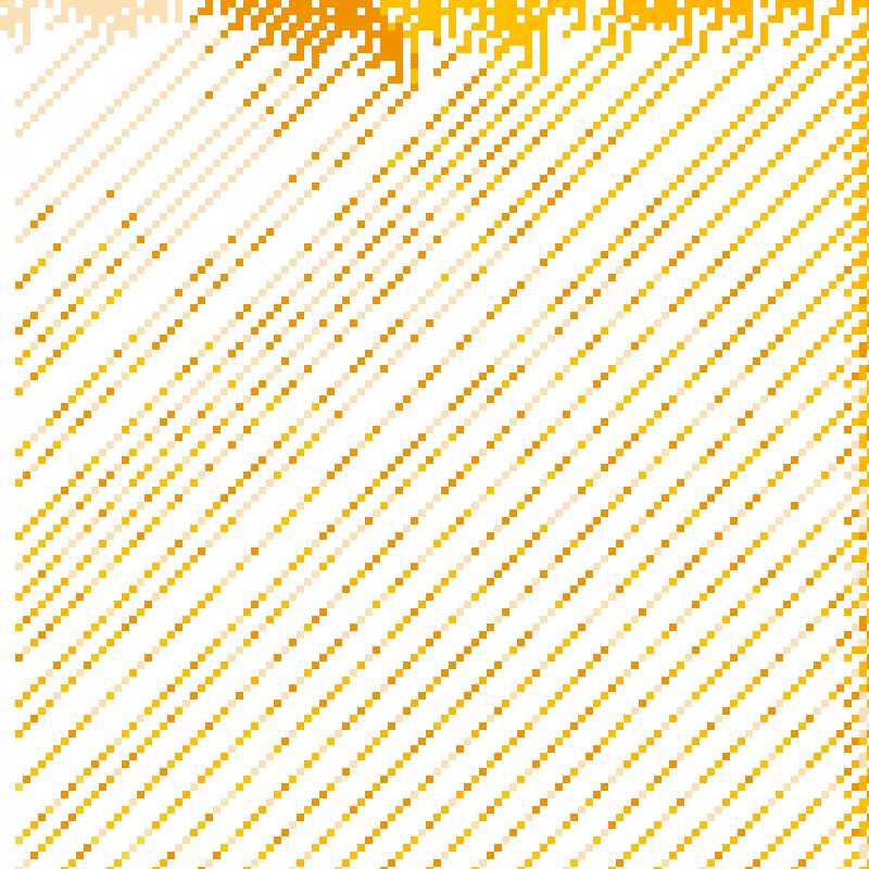 Colored Elementary Cellular Automaton #250
