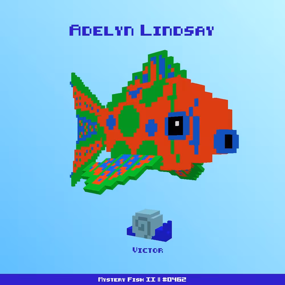 Adelyn Lindsay :: Mystery Fish 0462/1000