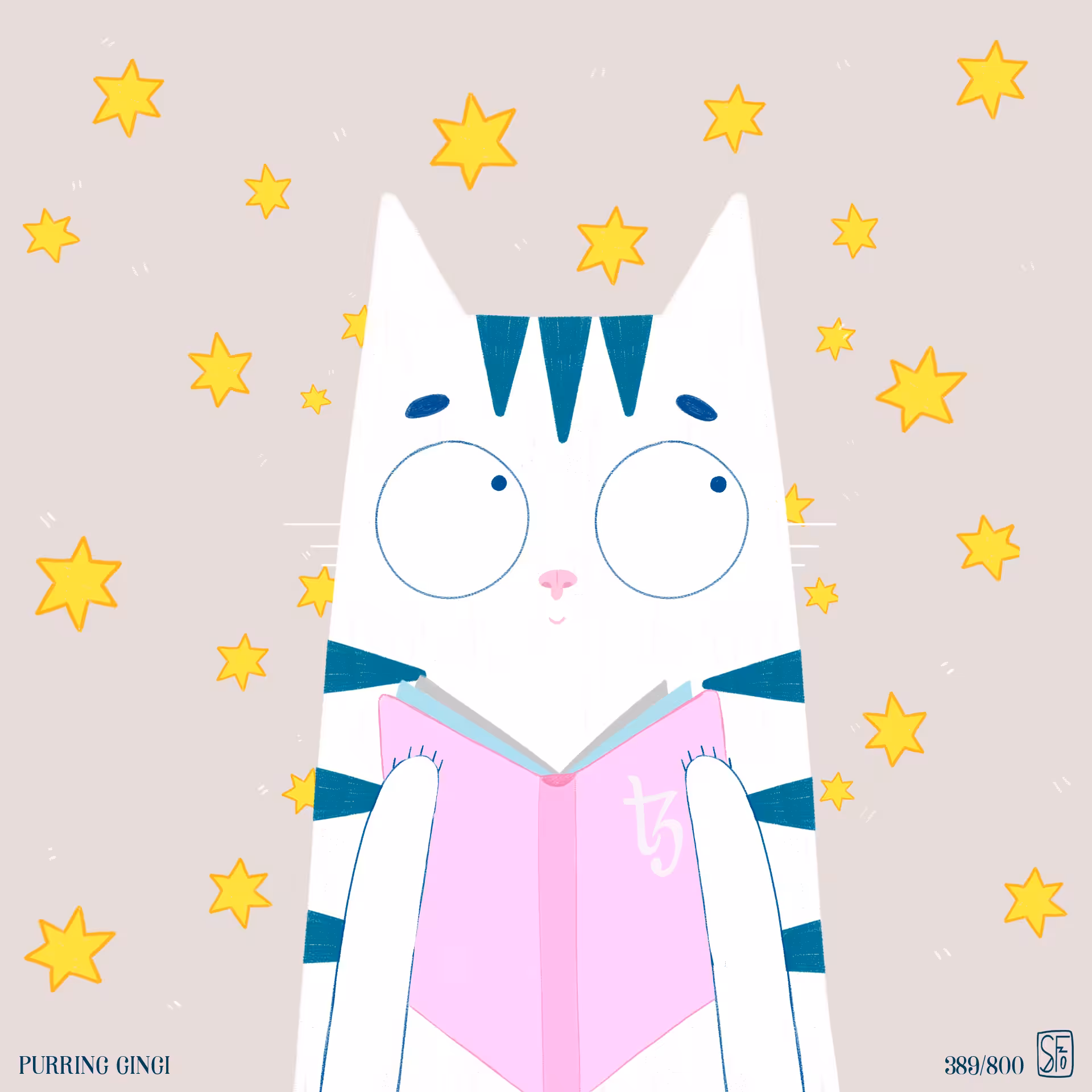 PURRING GINGI