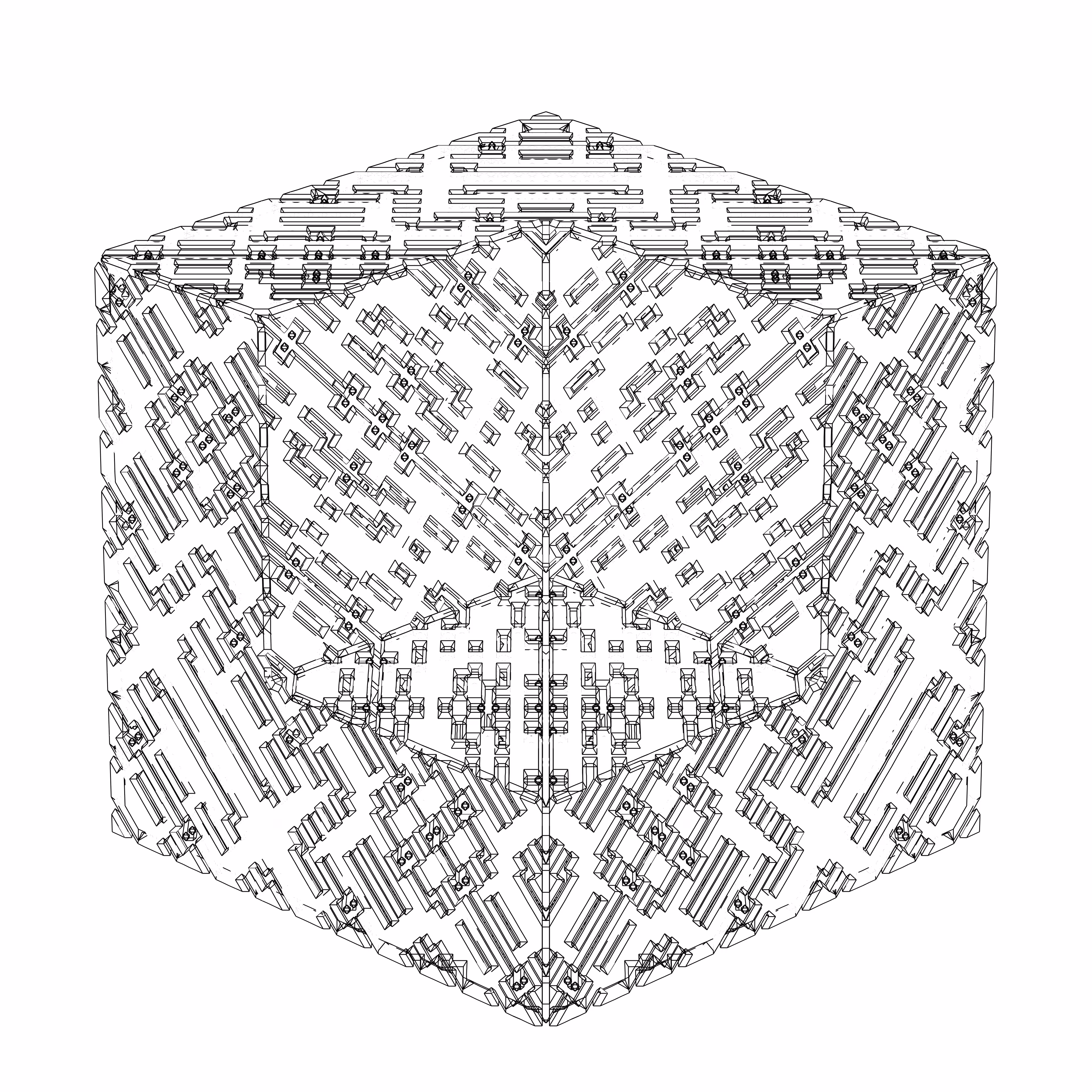LL21 Alien Art Cube #946