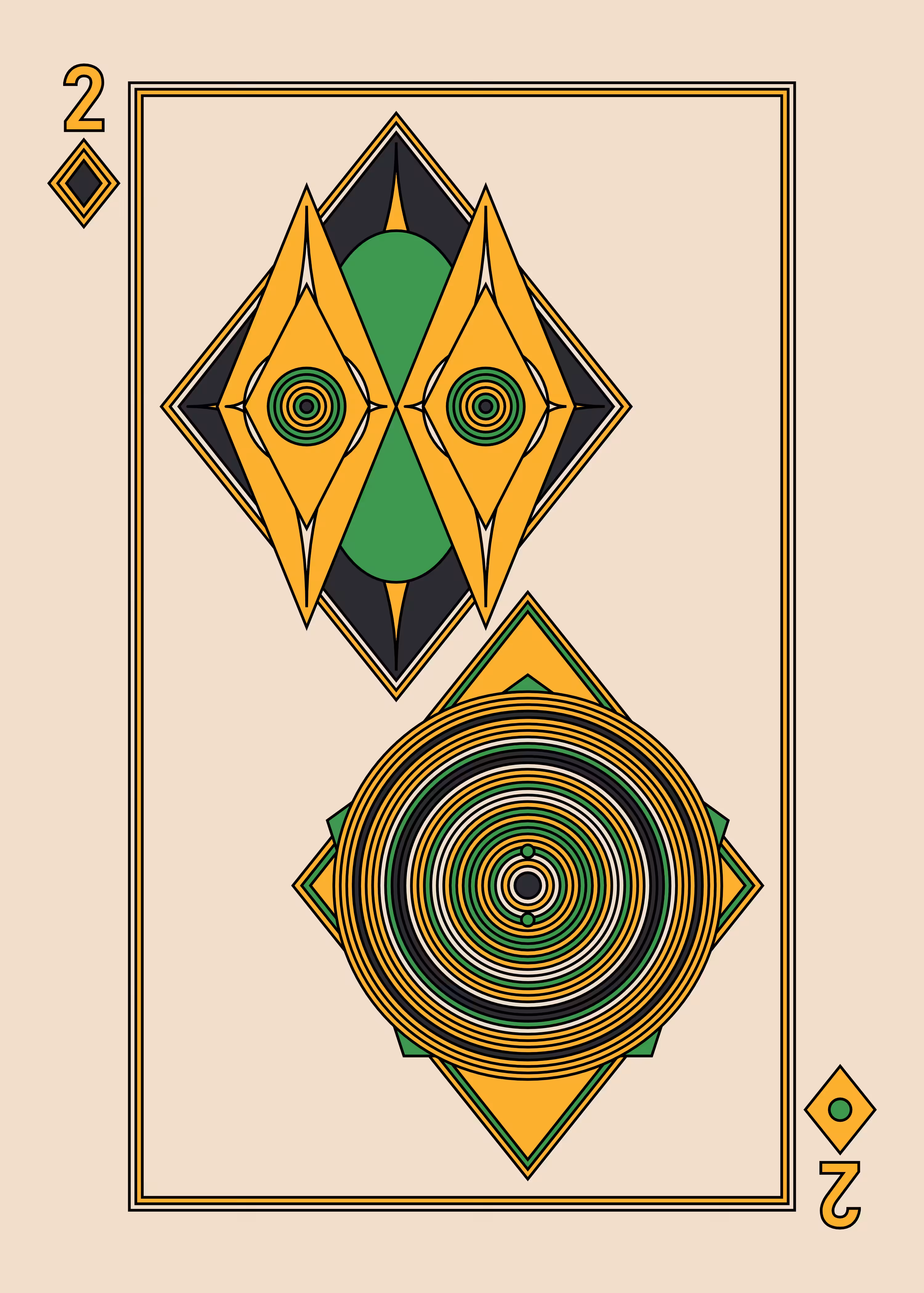 Two of Diamonds Light