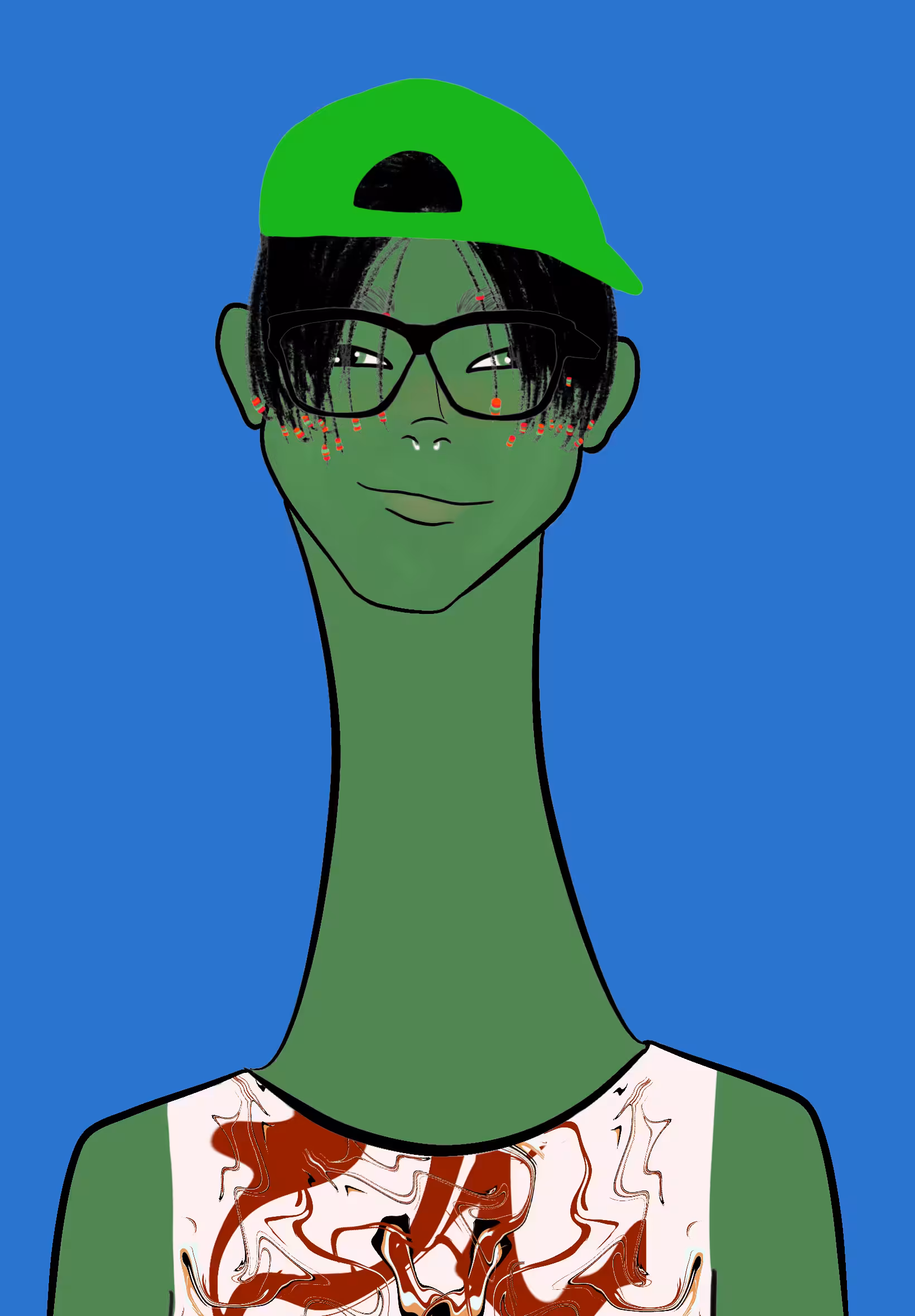 Long Neckie Fellas #1228