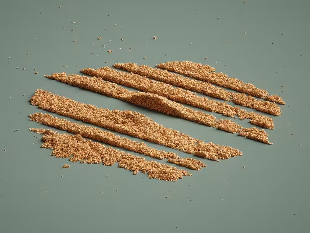 Shape of sand