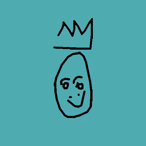 Basquiat Doodles: Basquiat #2558