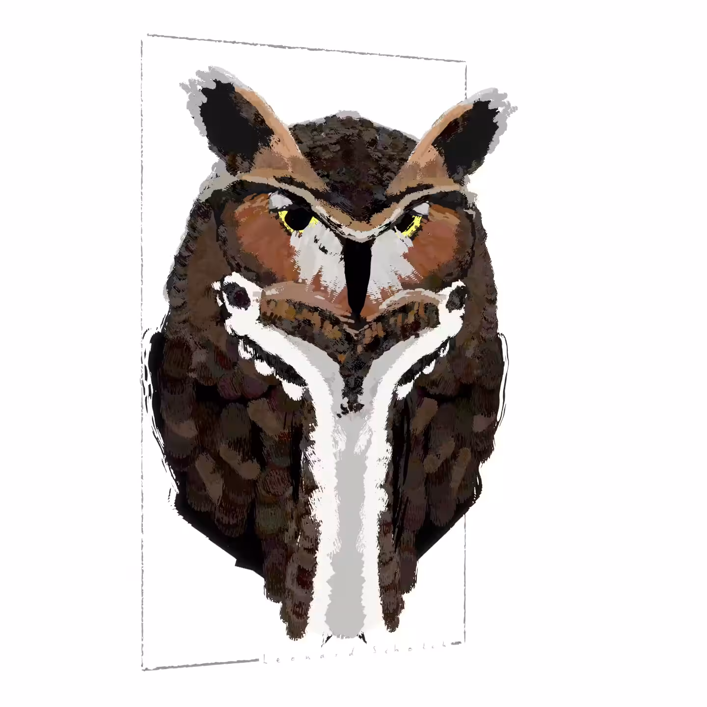 Sleepy Owl