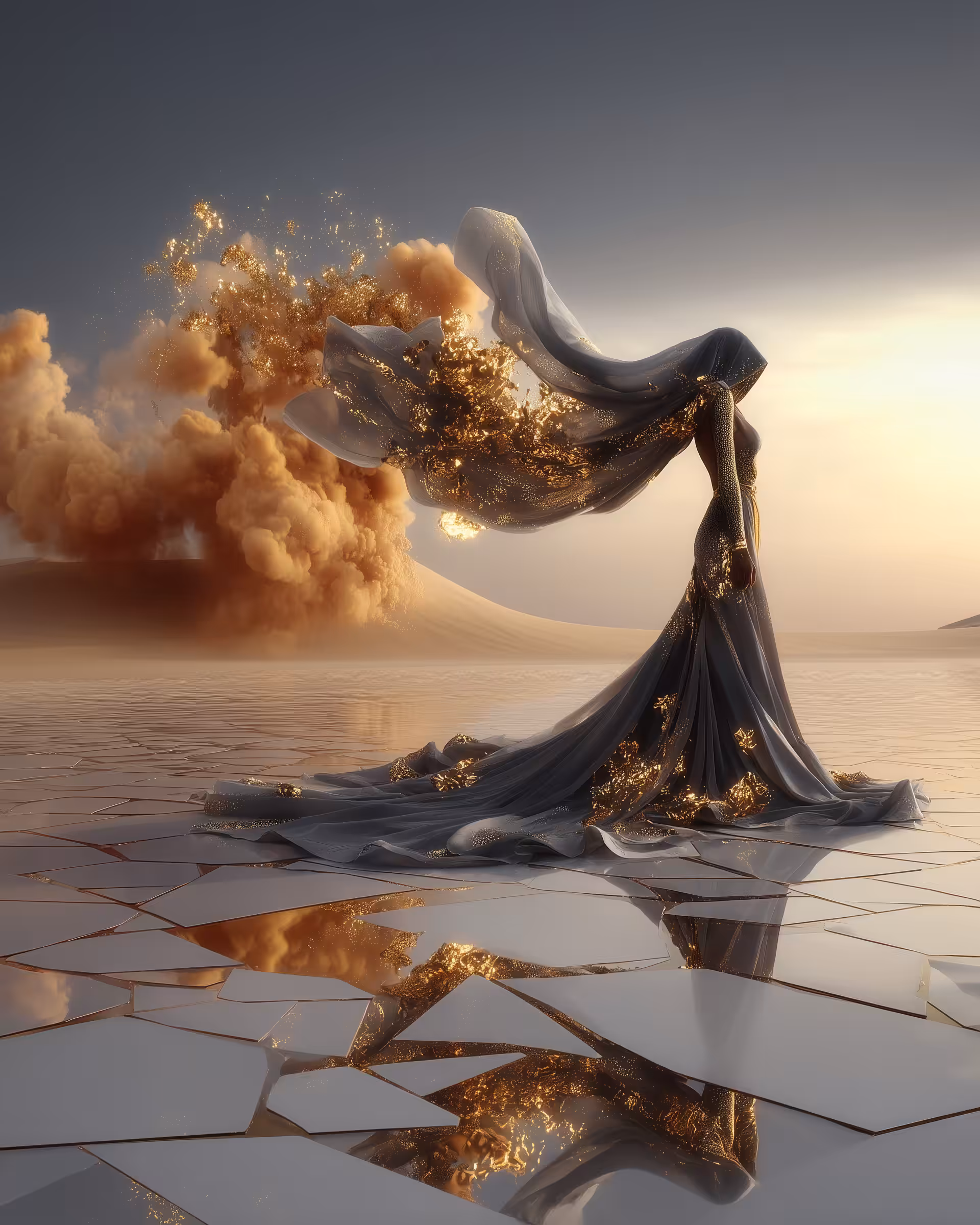 Black Veil Before Dawn
