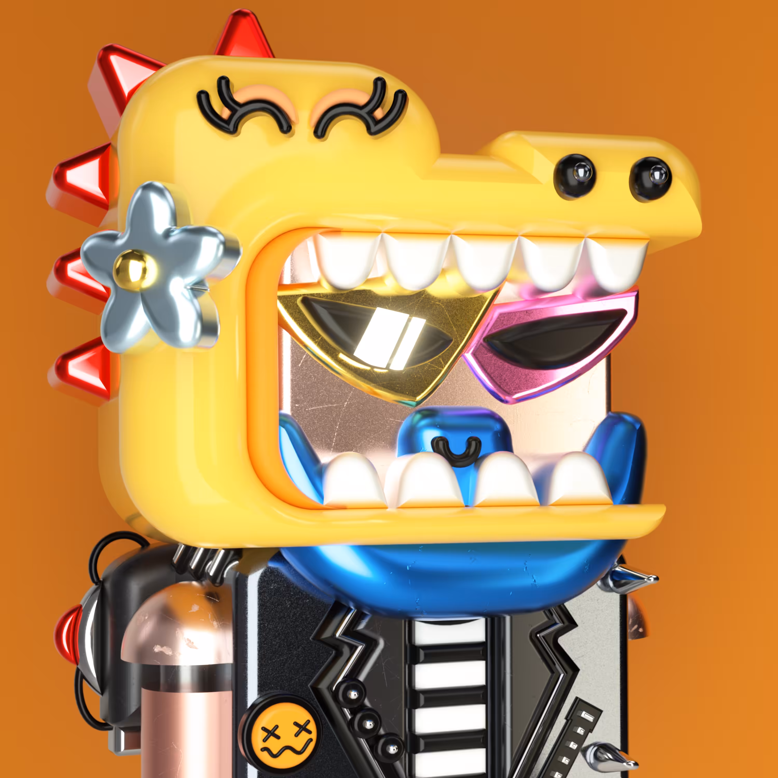 gm 3D - 3D Roboto #2030