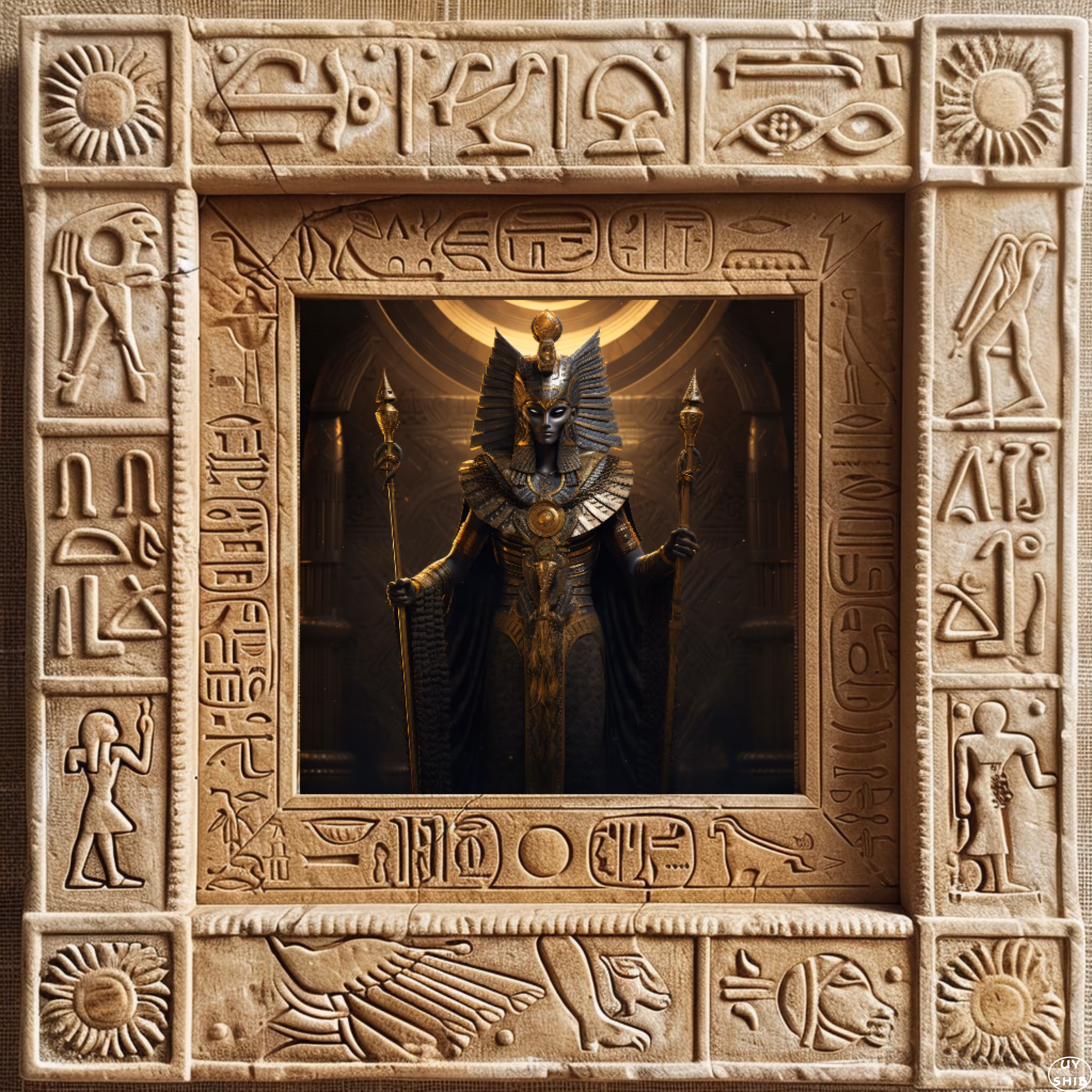 Walk like an Egyptian / God Osiris #oe1