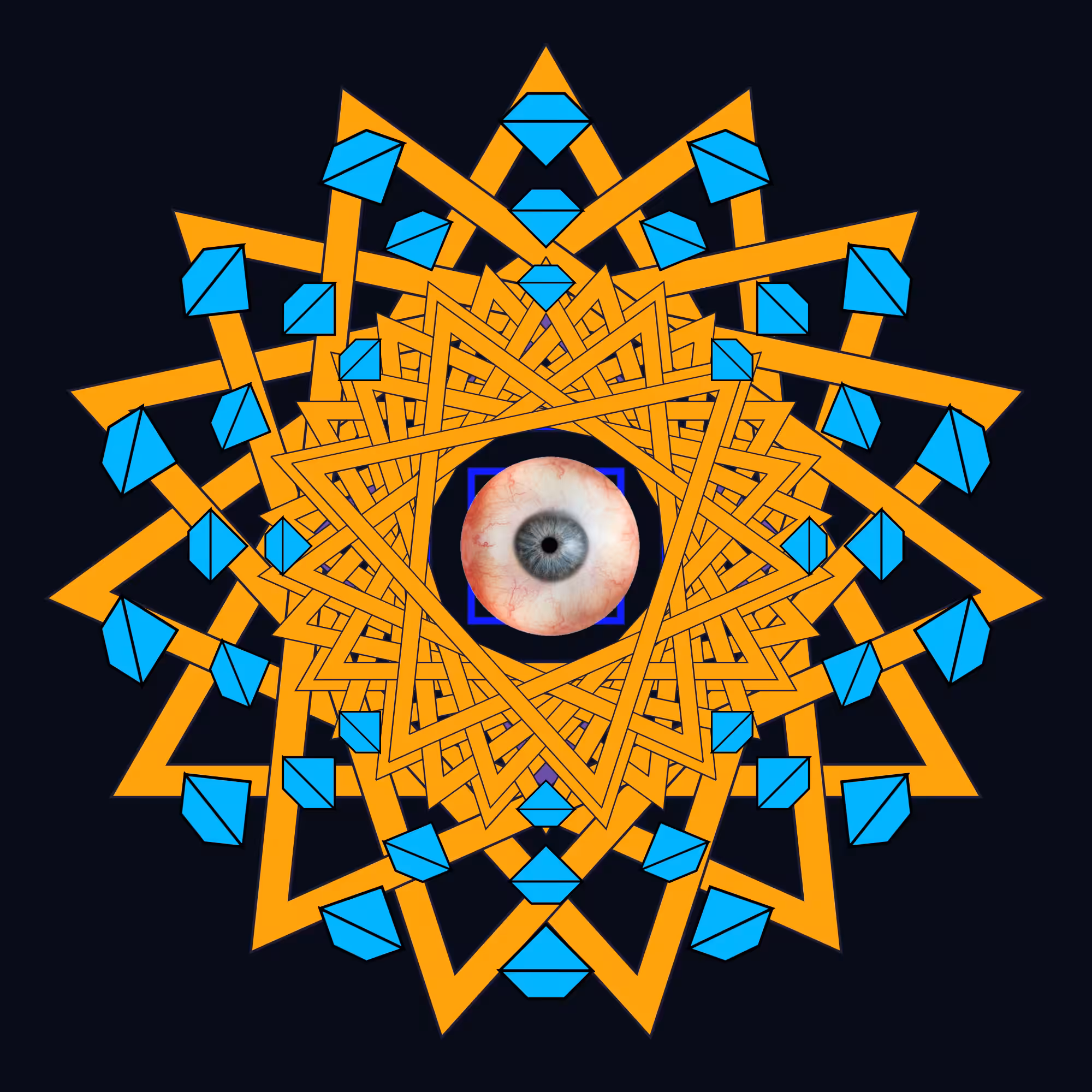 My mandala did not sleep