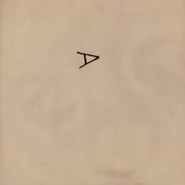 the eye is a letter lying down 