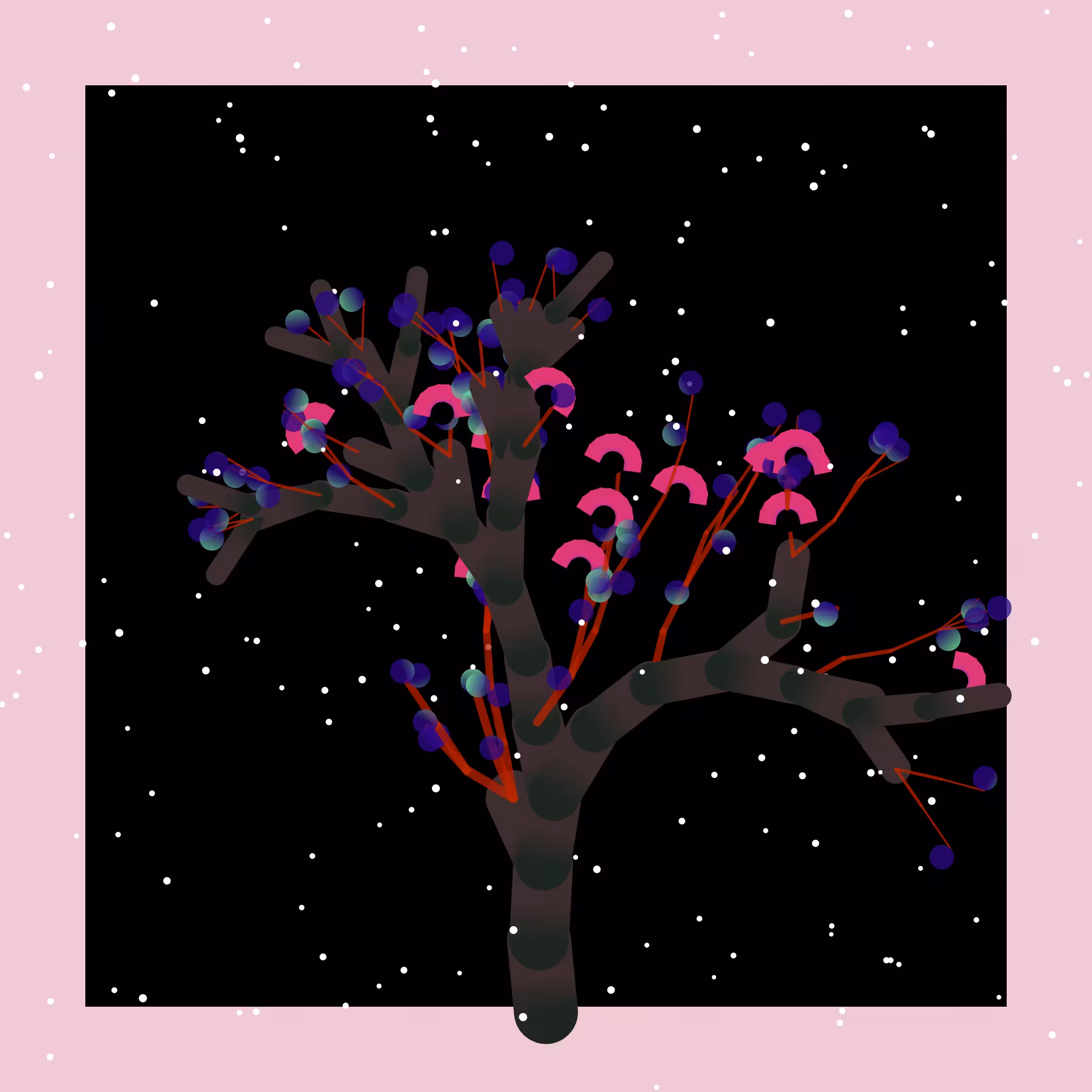 Some generative winter trees #15