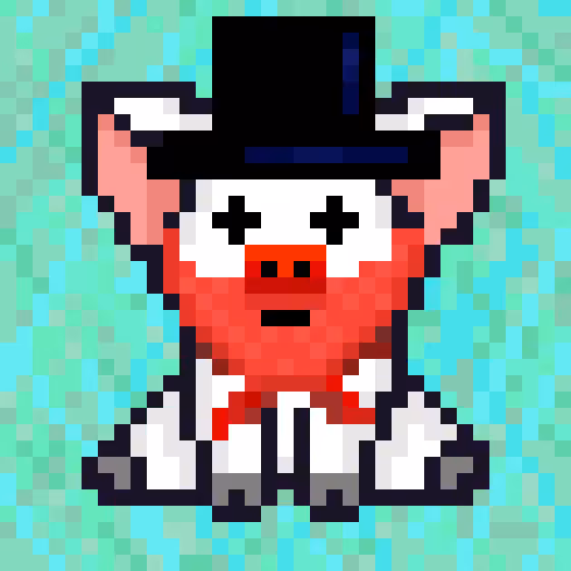 Punk Pig #00968