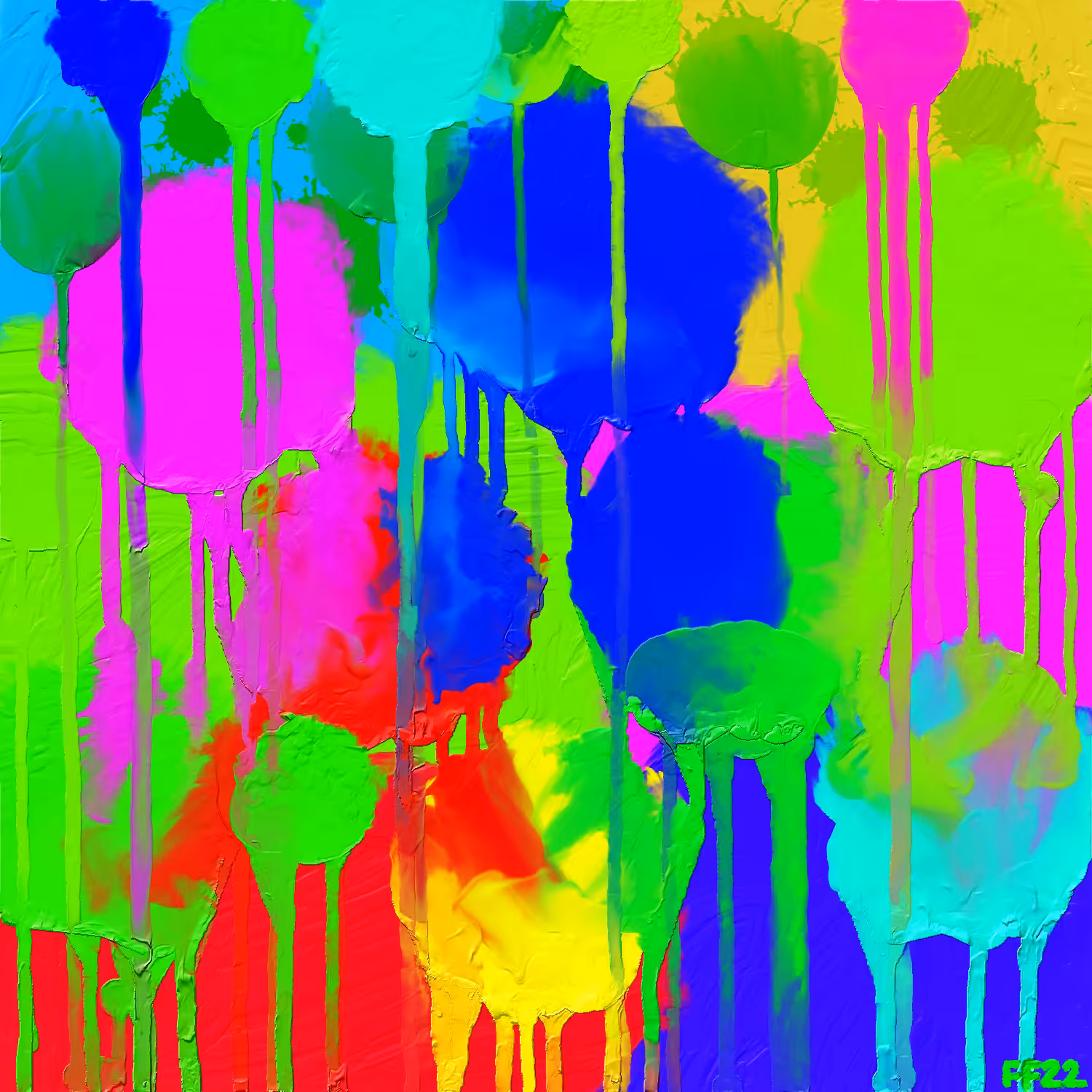 The Lloyds Collection: Abstract Splatter #11