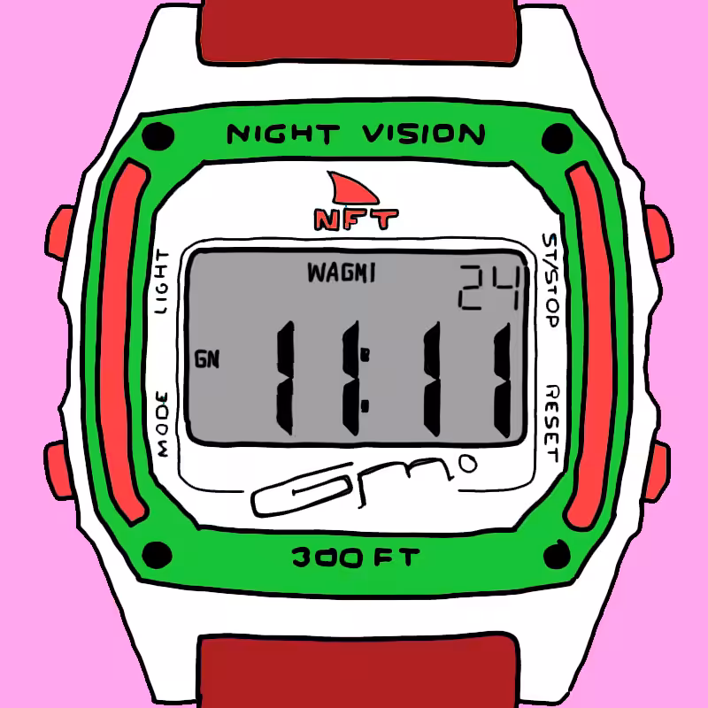 Make a Wish NFT Watch - Colorway #39