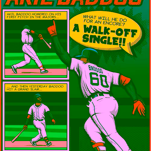 Akil Baddoo Walk Off NFT Orange