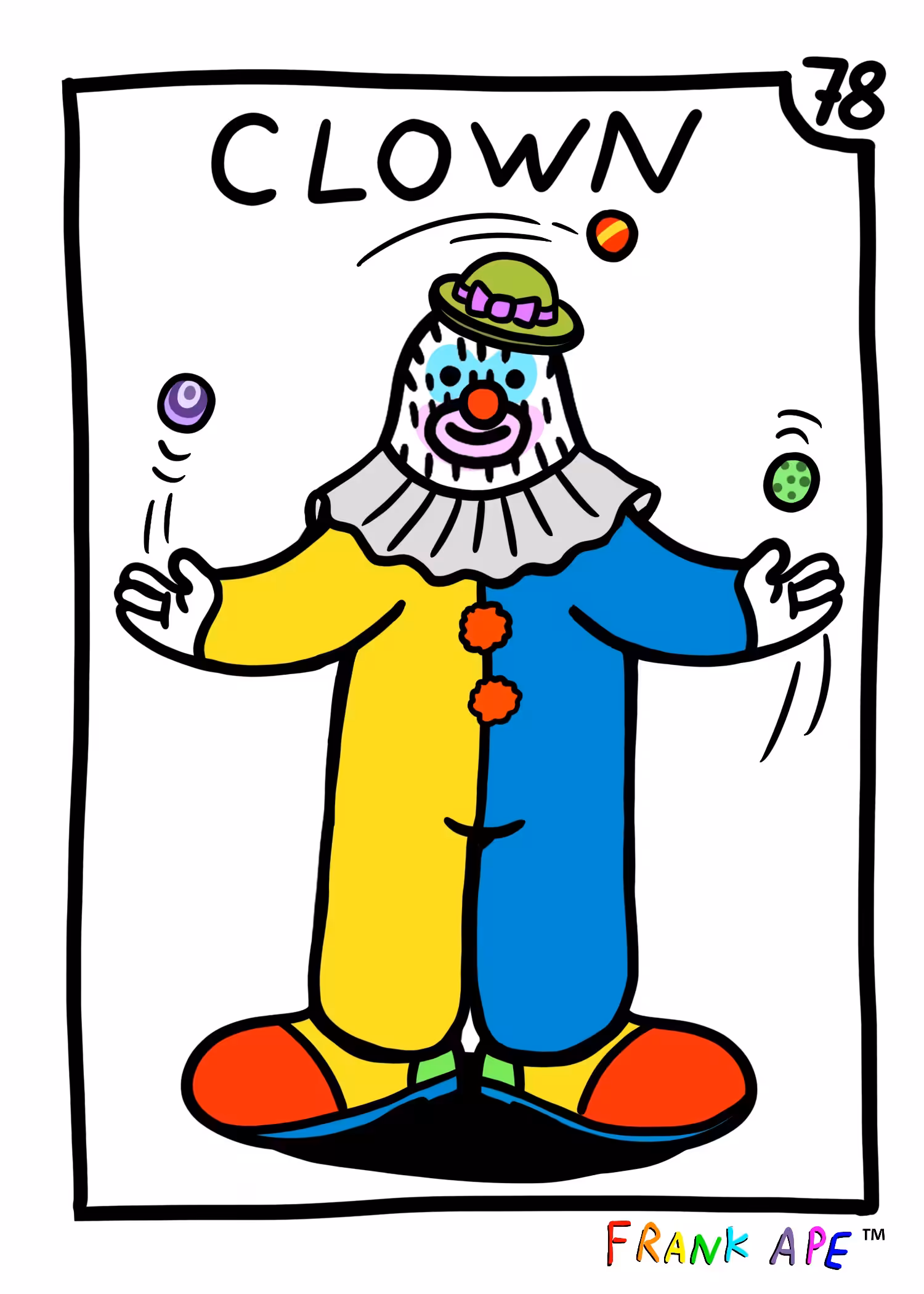 Frank Friends #78 - Clown