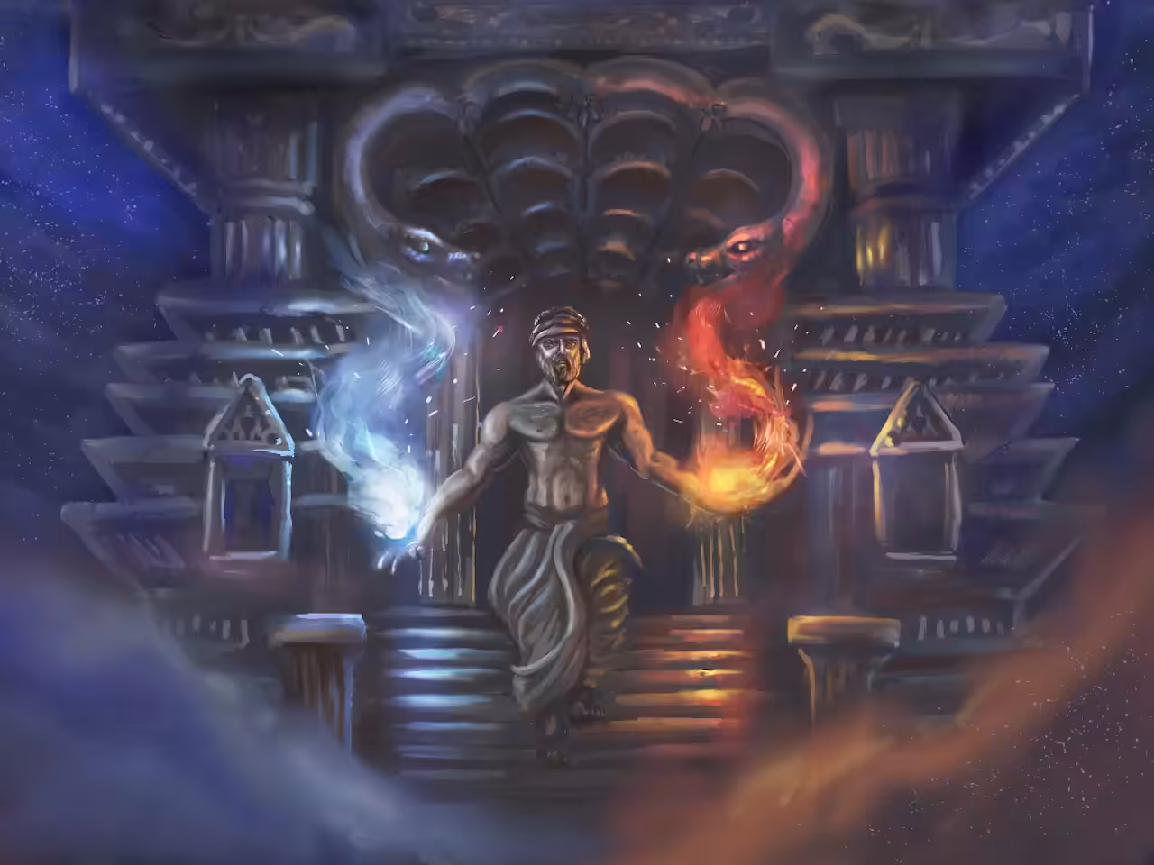 Duality: An original digital painting