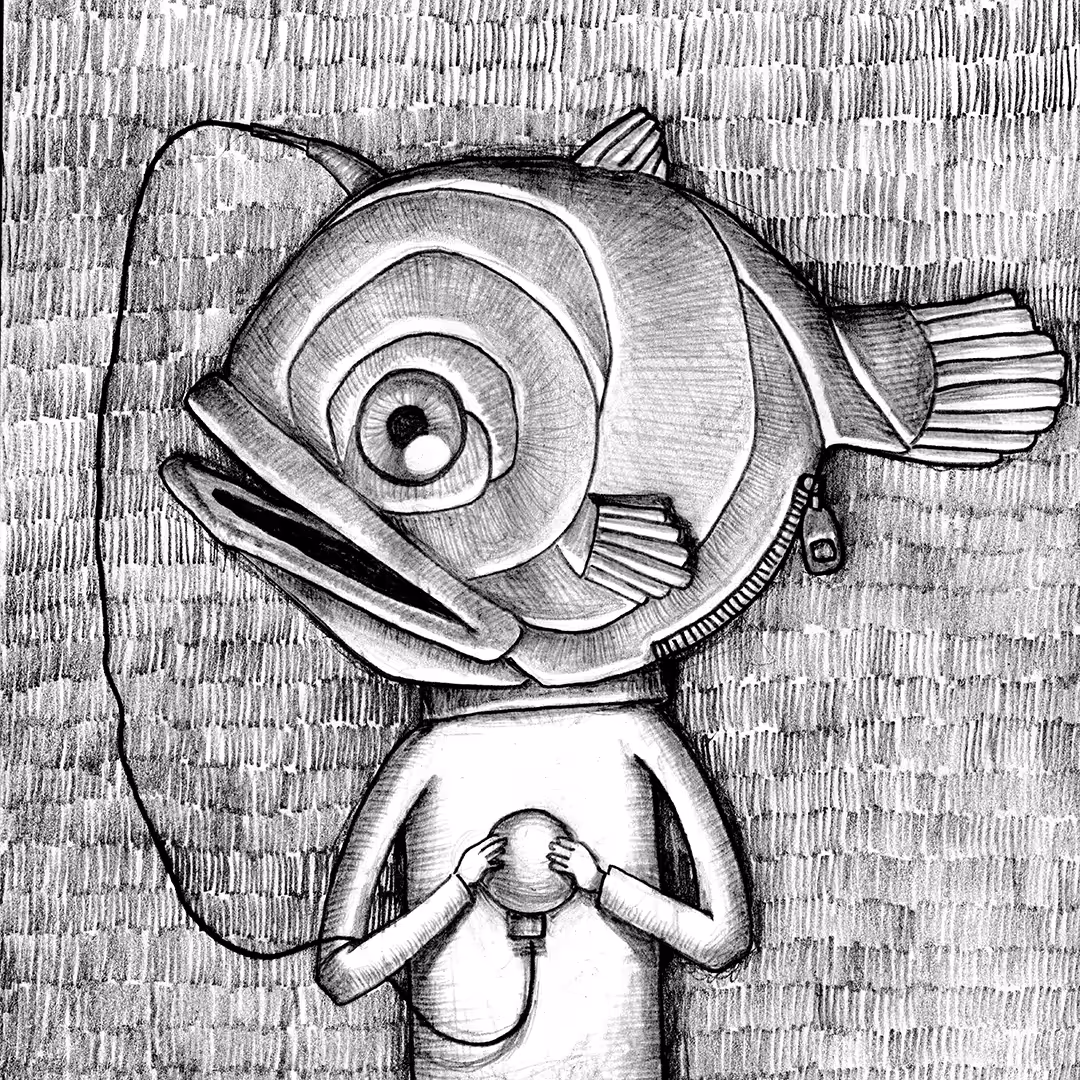 Daily Sketch 77 grayscale