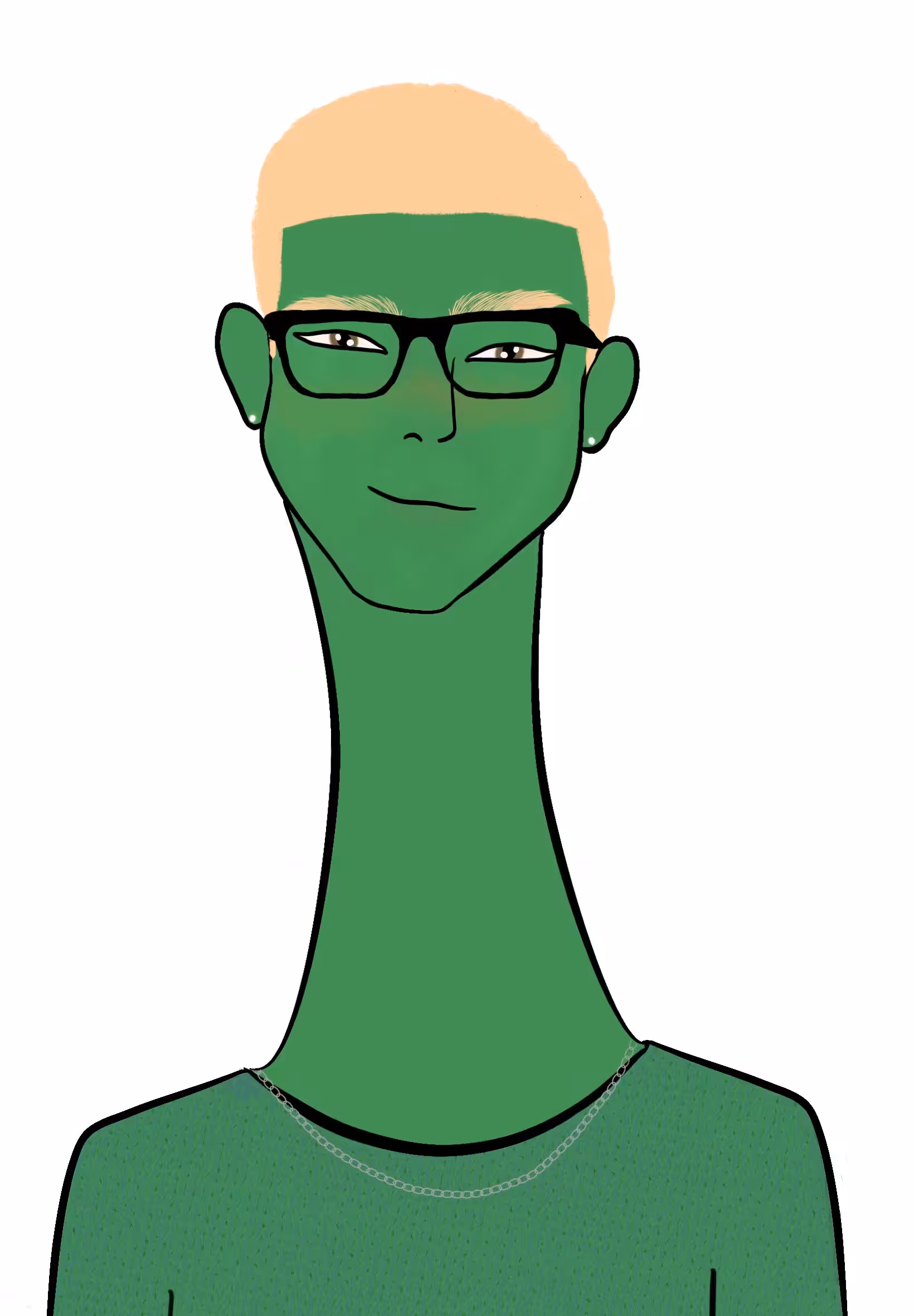 Long Neckie Fellas #1745