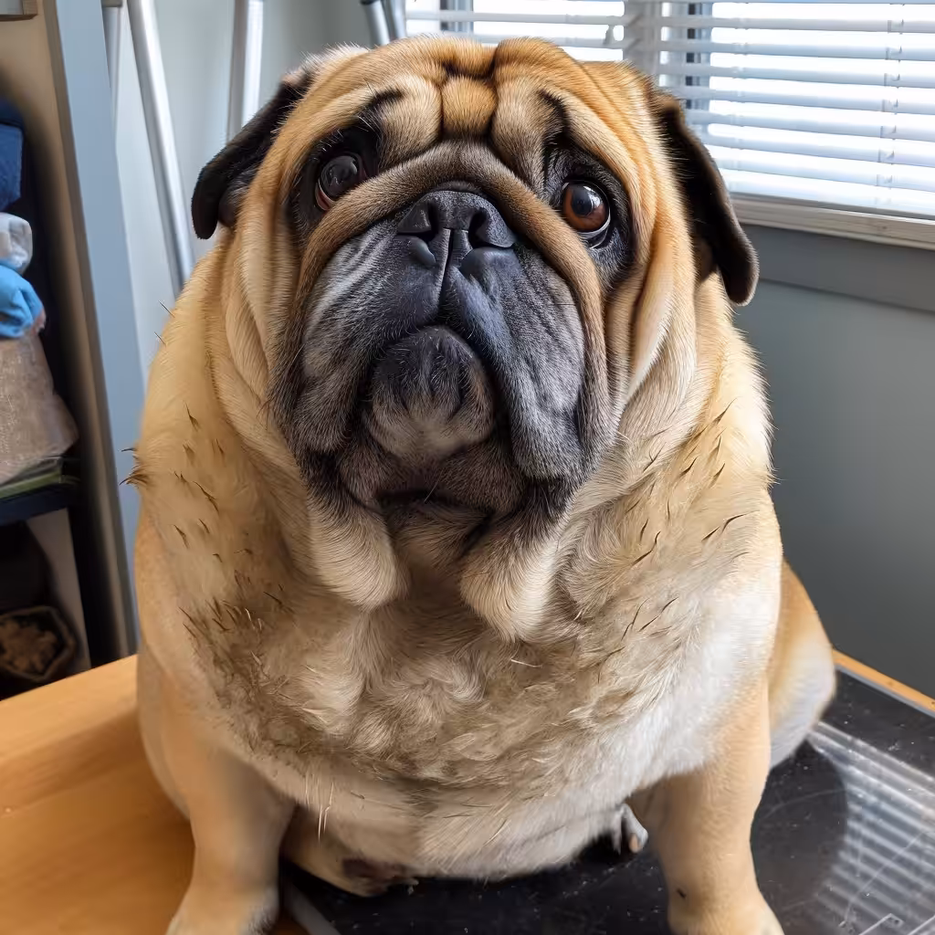 Fat shocked animals