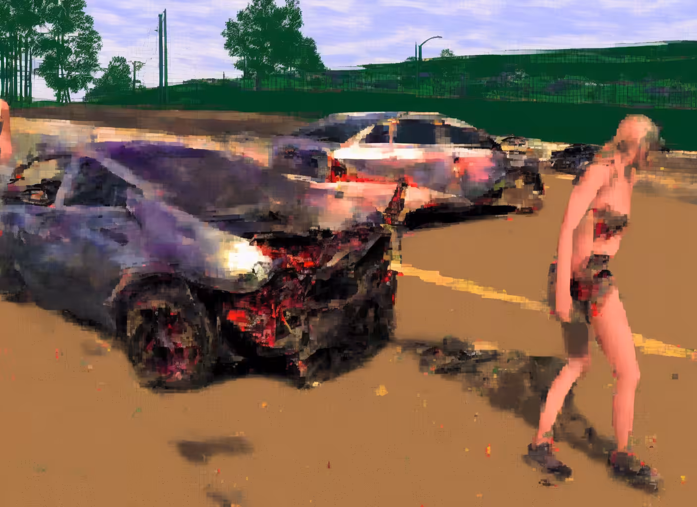 She Talked On and On As If She Thought That My Crash Had Not Yet Occured