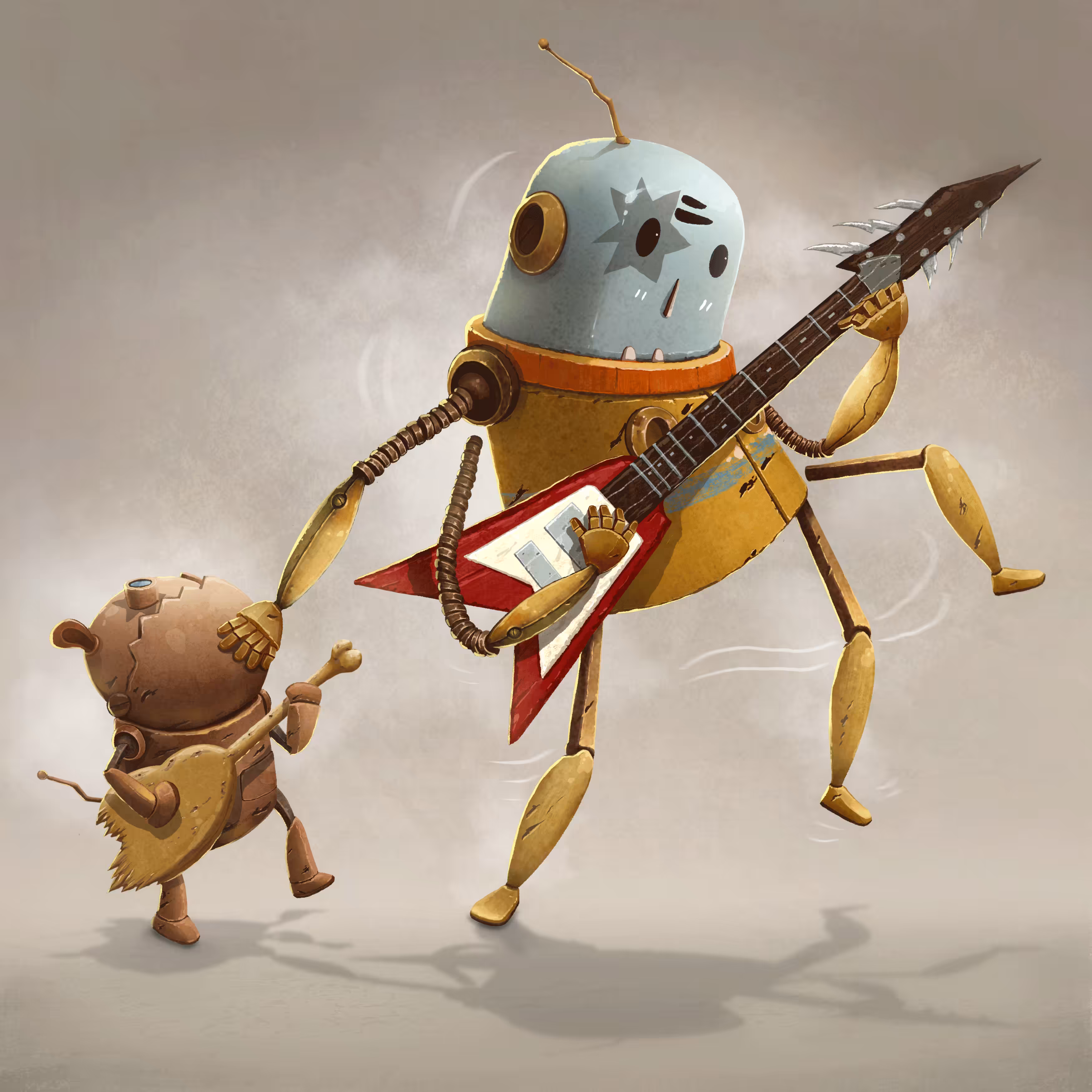 Roboto Universe #004 Rock the World